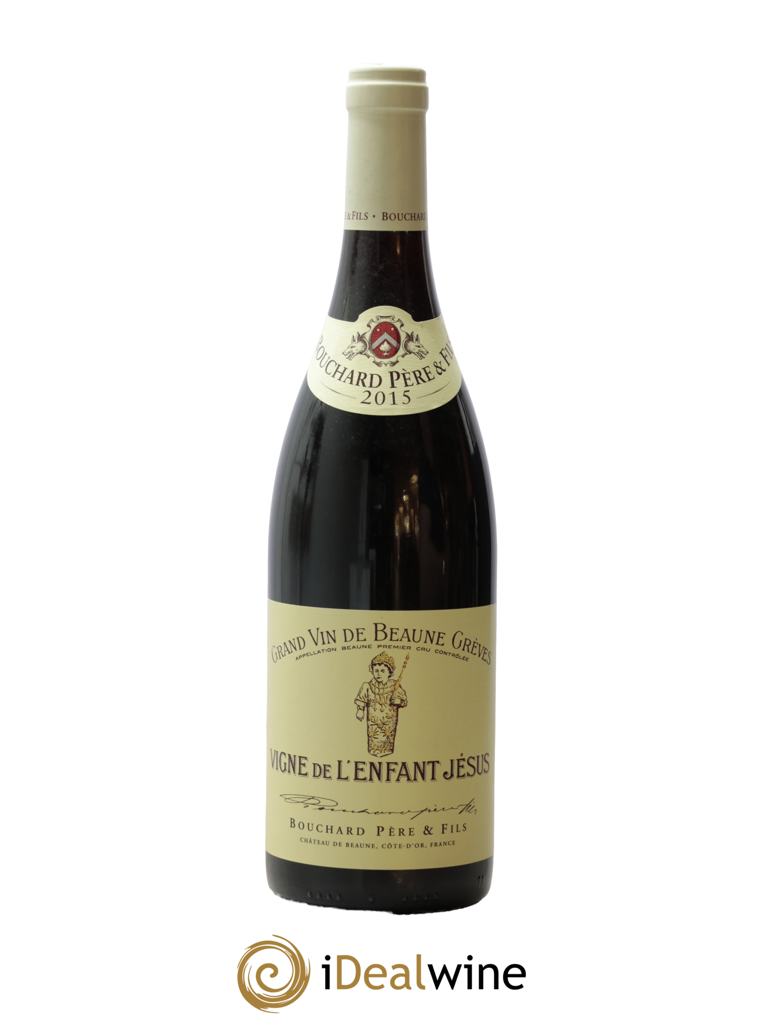 Beaune 1er Cru Grèves - Vigne de l'Enfant Jésus Bouchard Père & Fils 2015 - Lot de 1 bouteille - 0