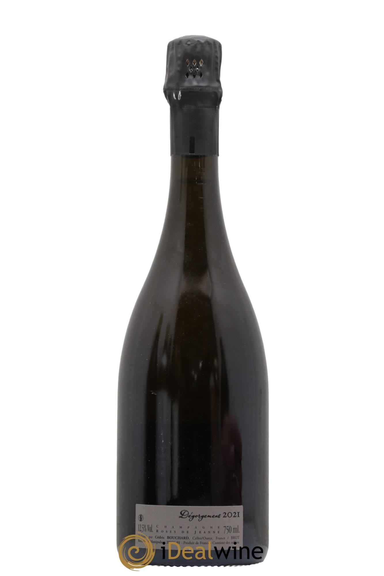 Roses de Jeanne Côte de Val Vilaine Blanc de Noirs Cédric Bouchard 2019 - Lot de 1 bouteille - 1