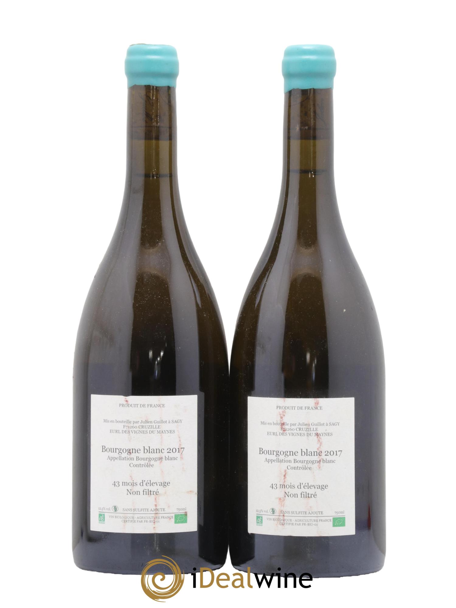 Bourgogne Léandre l'Homme Lion Les Vignes du Maynes 2017 - Lot de 2 bouteilles - 1