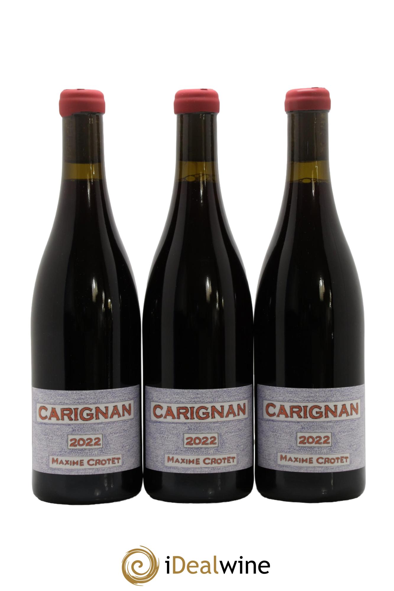 Vin de France Carignan Maxime Crotet 2022 - Lotto di 3 bottiglie - 0