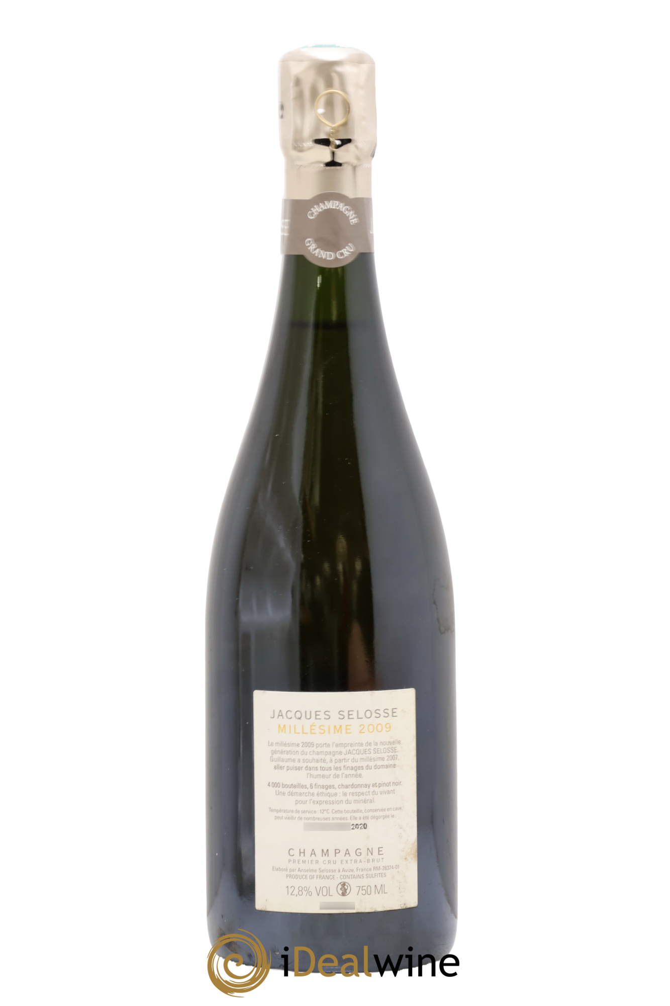 Grand Cru Blanc de Blancs Brut Jacques Selosse 2009 - Lot de 1 bouteille - 1