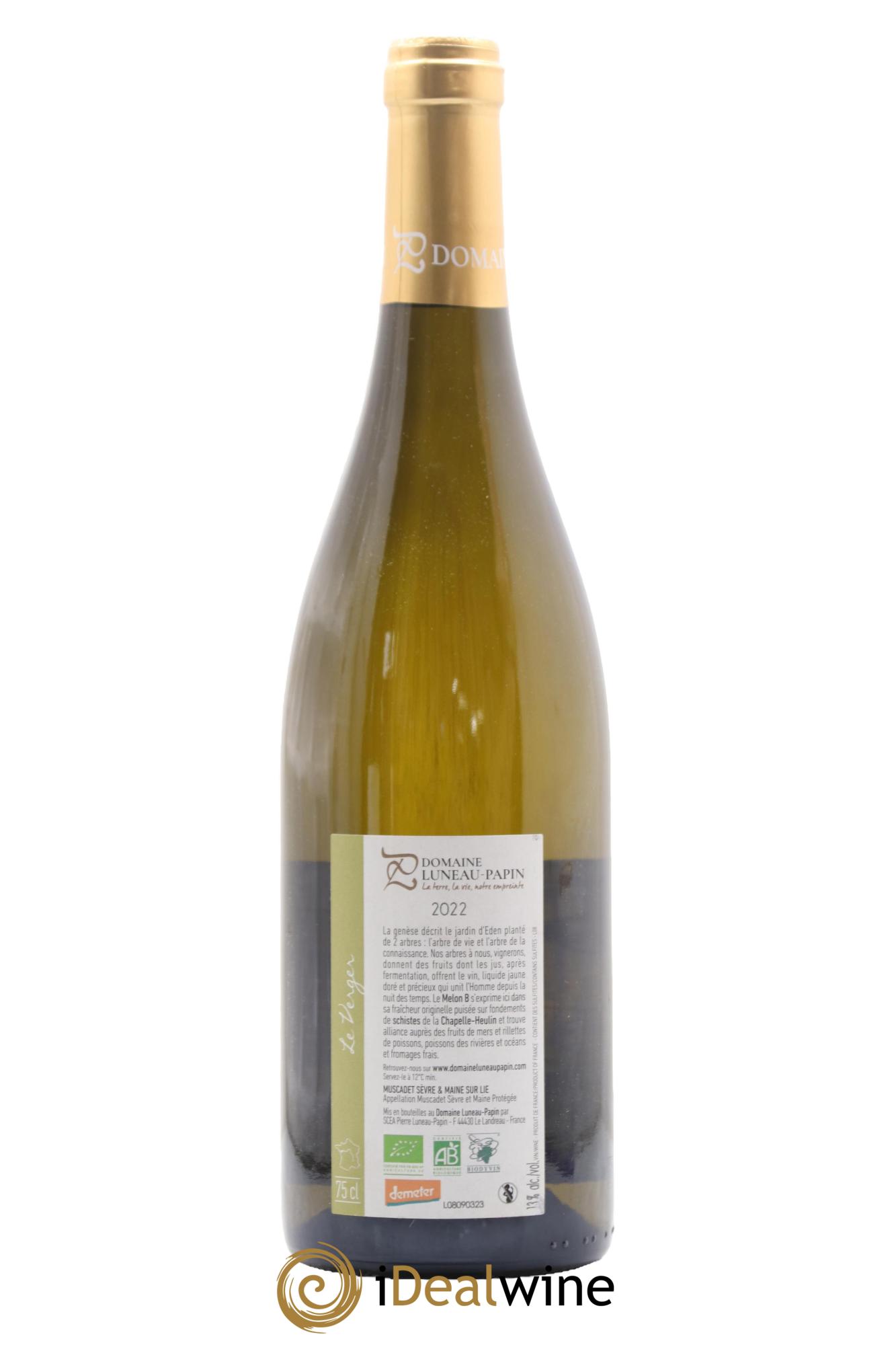 Muscadet-Sèvre-et-Maine Le Verger Luneau-Papin 2022 - Lot de 1 bouteille - 1