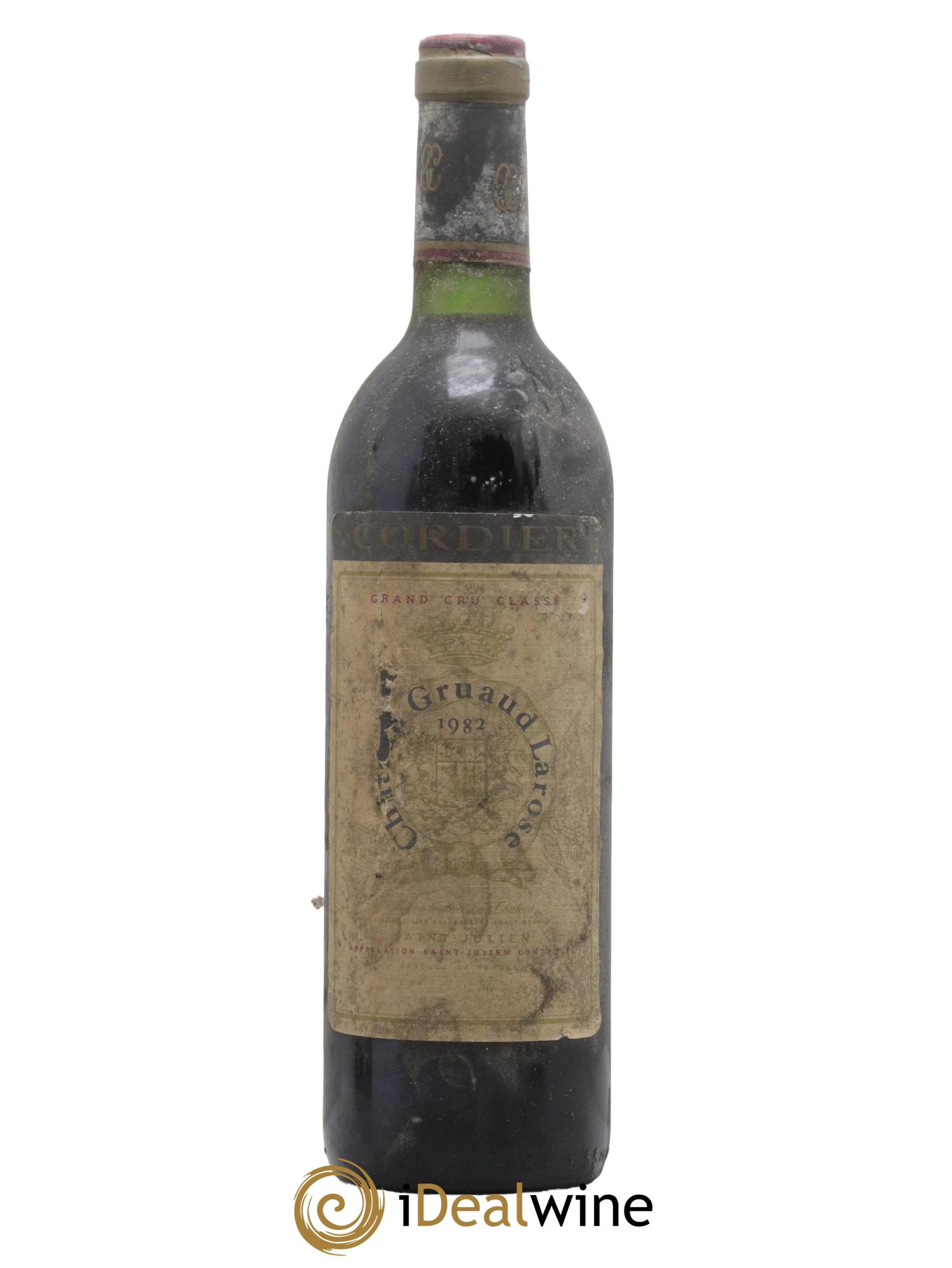 Château Gruaud Larose 2ème Grand Cru Classé 1982 - Lot de 1 bouteille - 0