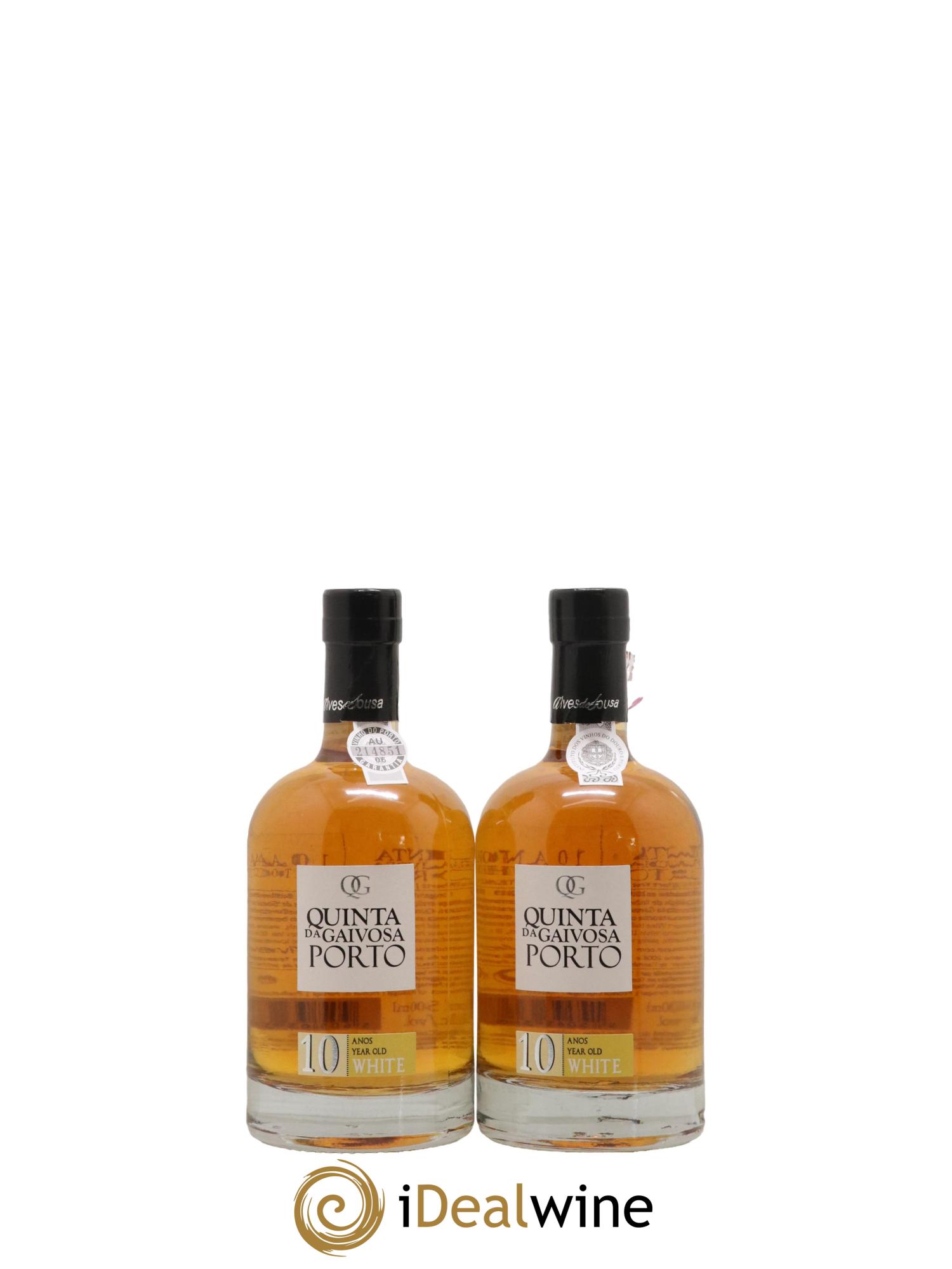 Porto 10 Years Old Quinta Da Gaivosa - Lot de 2 format 50cls - 1