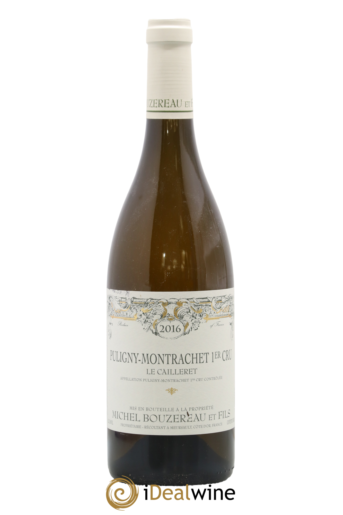 Puligny-Montrachet 1er Cru Le Cailleret Michel Bouzereau et Fils (Domaine) 2016 - Lot de 1 bouteille - 0