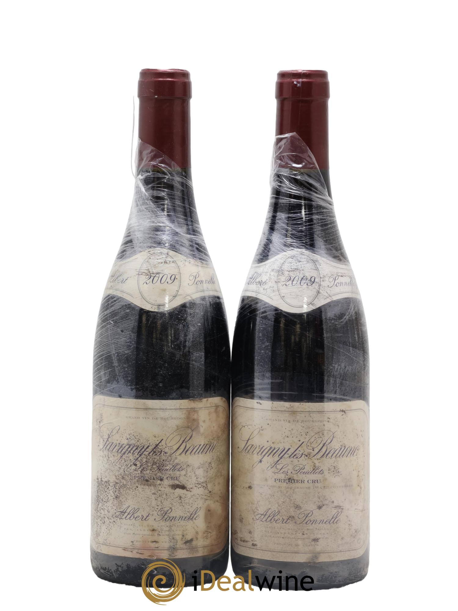 Savigny-lès-Beaune 1er Cru Les Peuillets Pierre Ponnelle 2009 - Lot of 2 bottles - 0