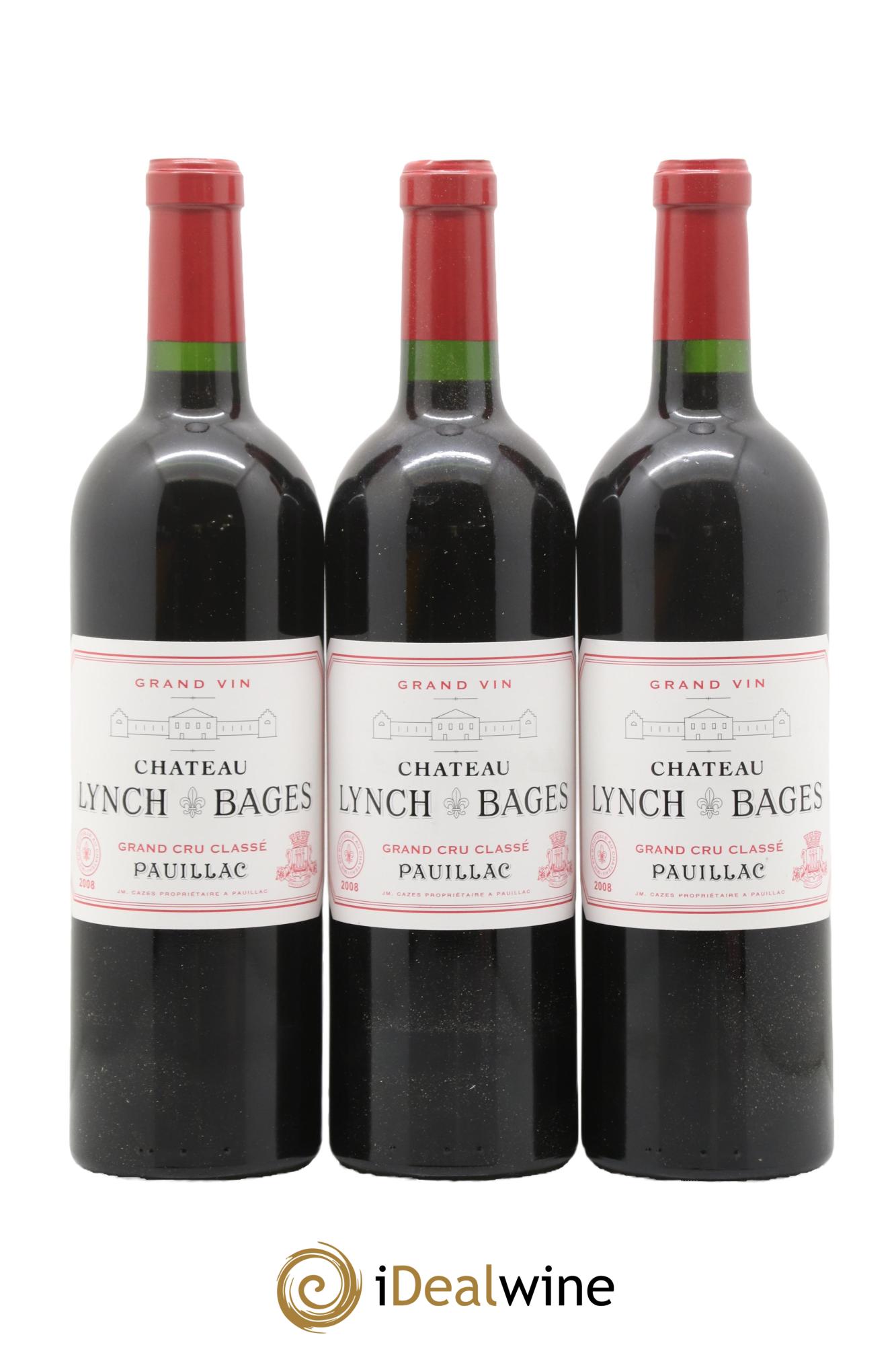 Château Lynch Bages 5ème Grand Cru Classé 2008 - Lot of 12 bottles - 4