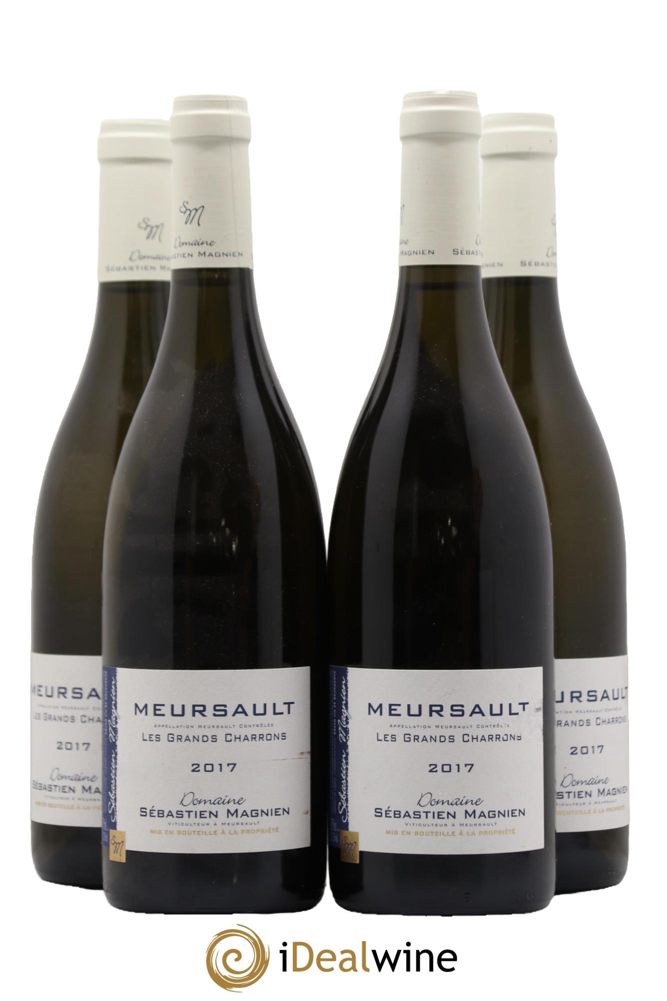 Meursault Les Grands Charrons Sébastien Magnien 2017 - Lot de 4 bouteilles - 0