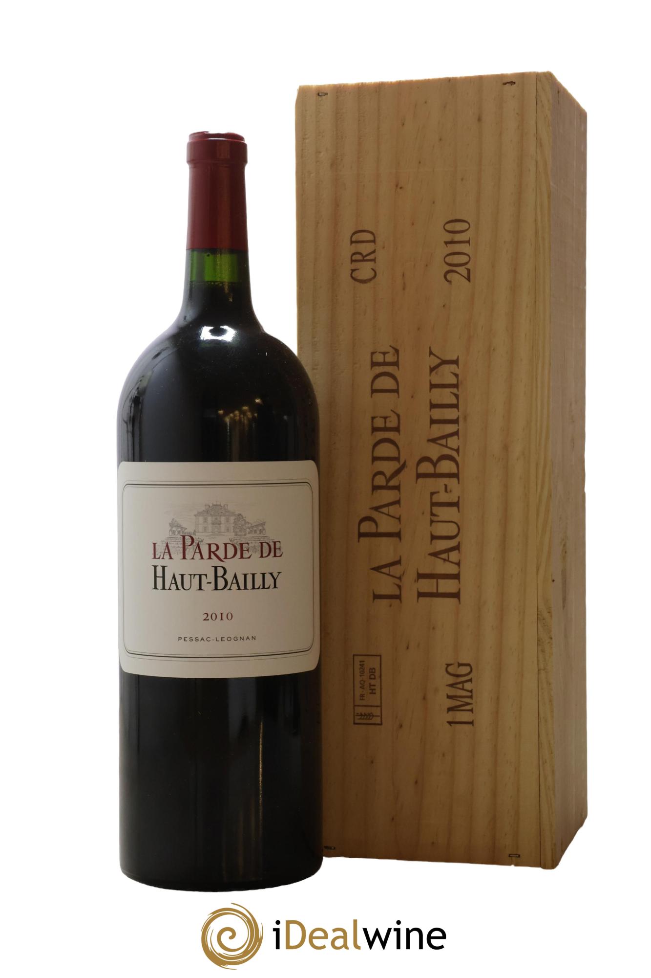 Haut Bailly II (Anciennement La Parde de Haut-Bailly) Second Vin 2010 - Lot de 1 magnum - 1