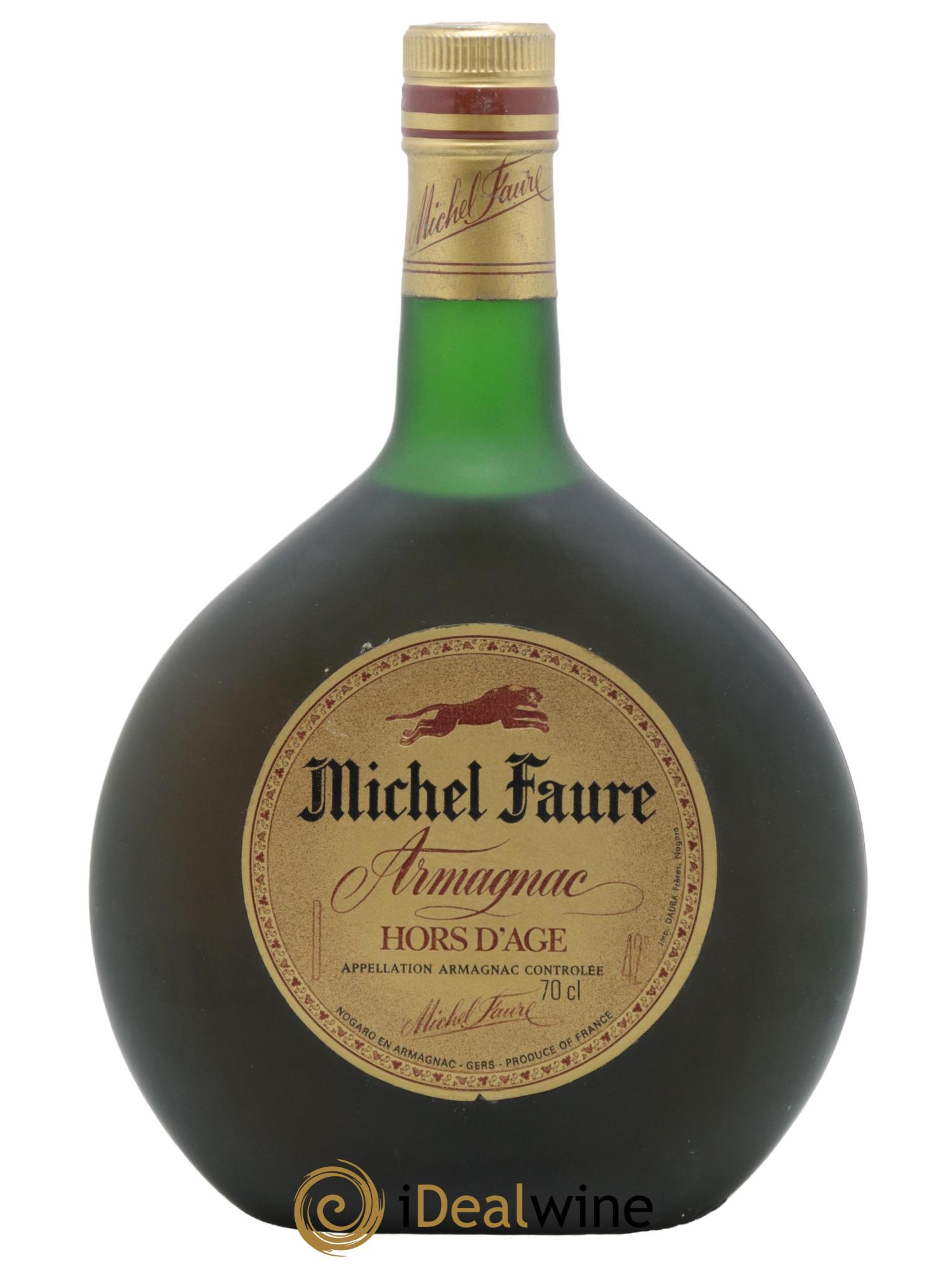 Armagnac Hors d'Age Michel Faure - Lot de 1 bouteille - 0