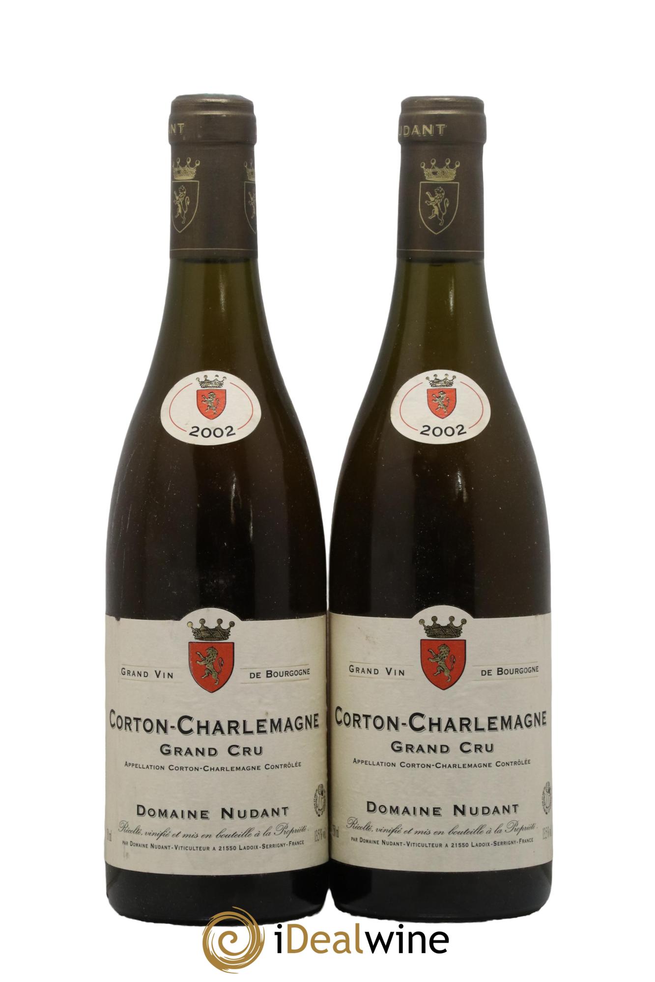 Corton-Charlemagne Grand Cru Nudant 2002 - Lot de 2 bouteilles - 0