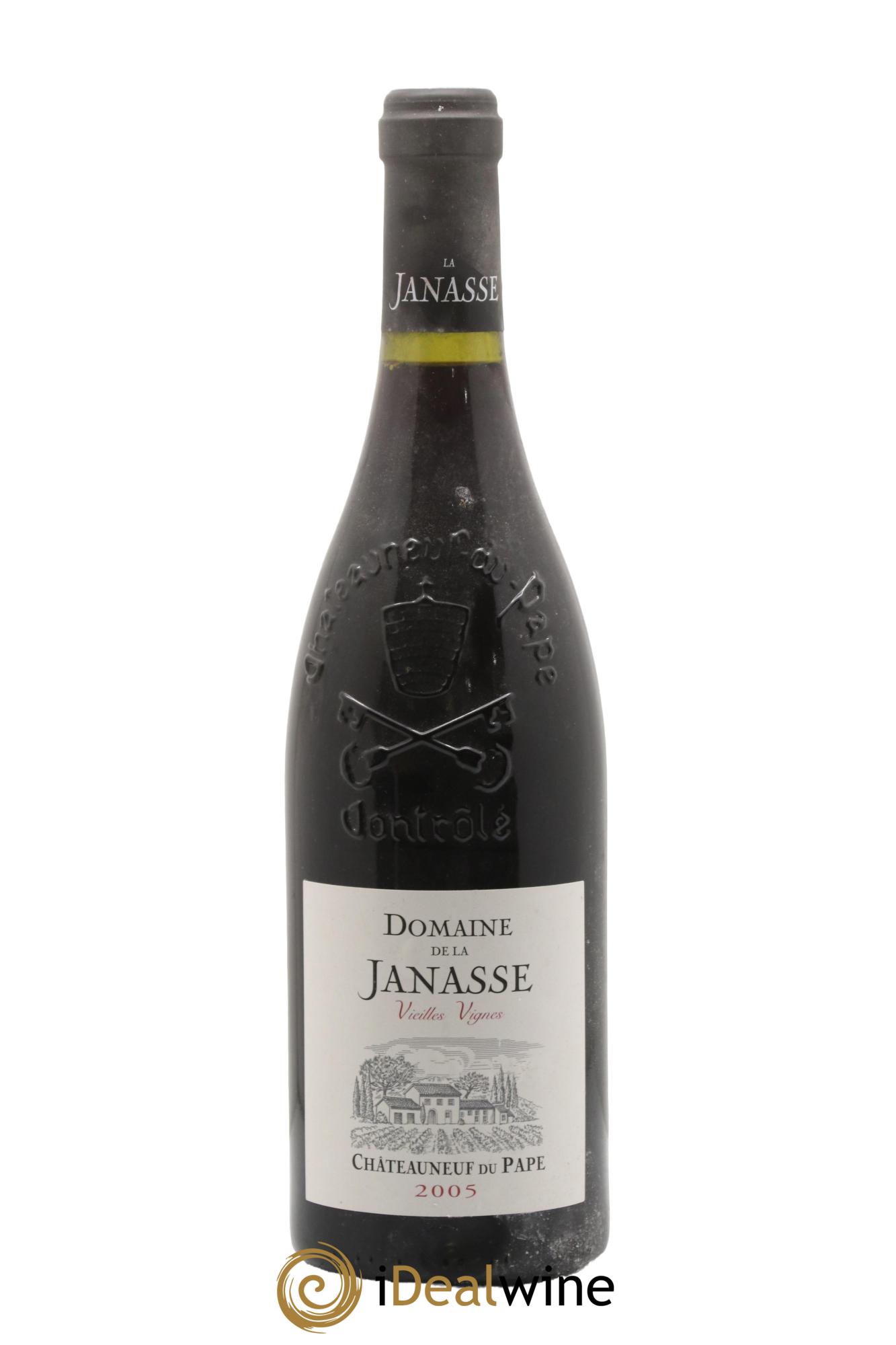 Châteauneuf-du-Pape Cuvée Vieilles Vignes La Janasse (Domaine de) 2005 - Posten von 1 Flasche - 0