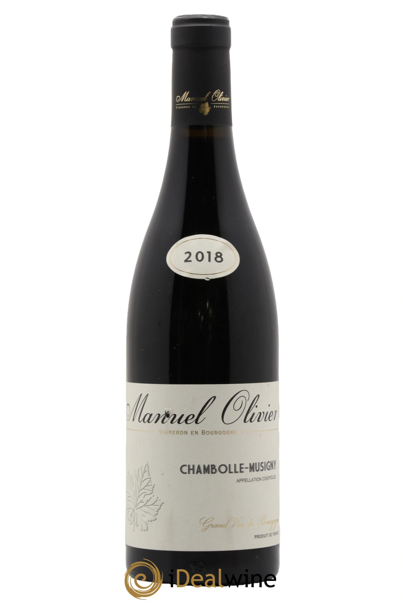 Chambolle-Musigny Manuel Olivier 2018 - Lot de 1 bouteille - 0