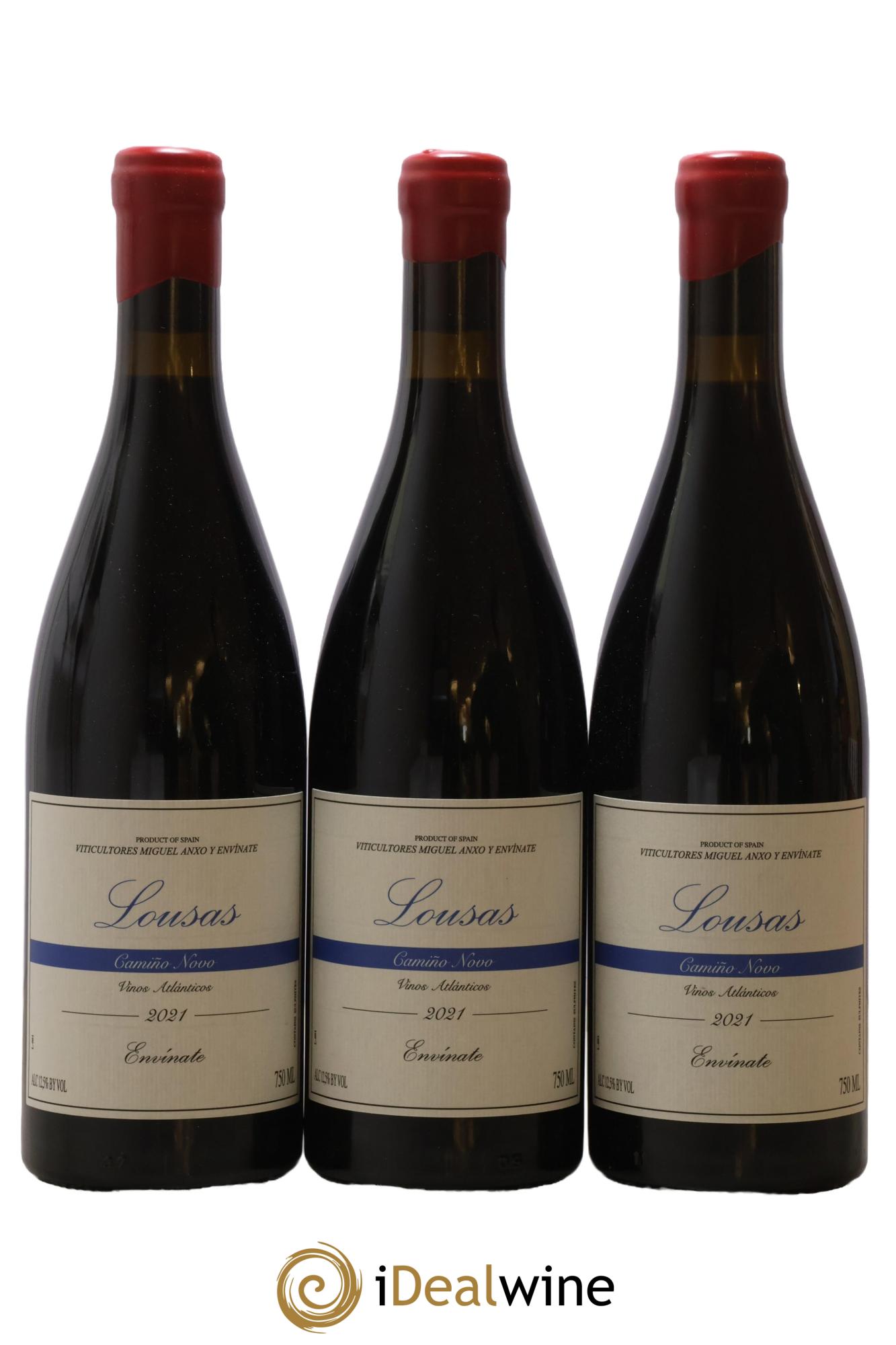 Espagne Ribeira Sacra Camino Novo Lousas Envinate 2021 - Lot de 3 bouteilles - 0