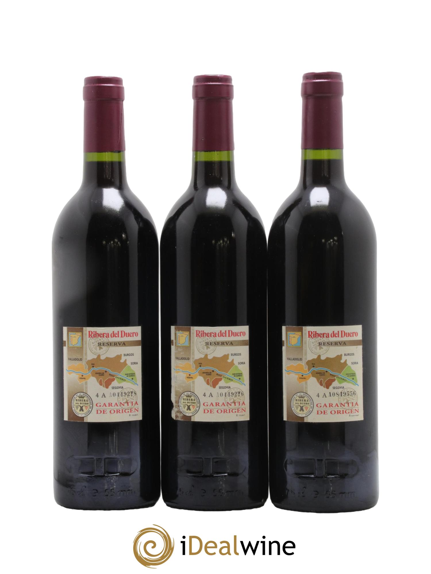 Ribera Del Duero DO Vega Sicilia Valbuena 5 ano Famille Alvarez  1998 - Lotto di 3 bottiglie - 1