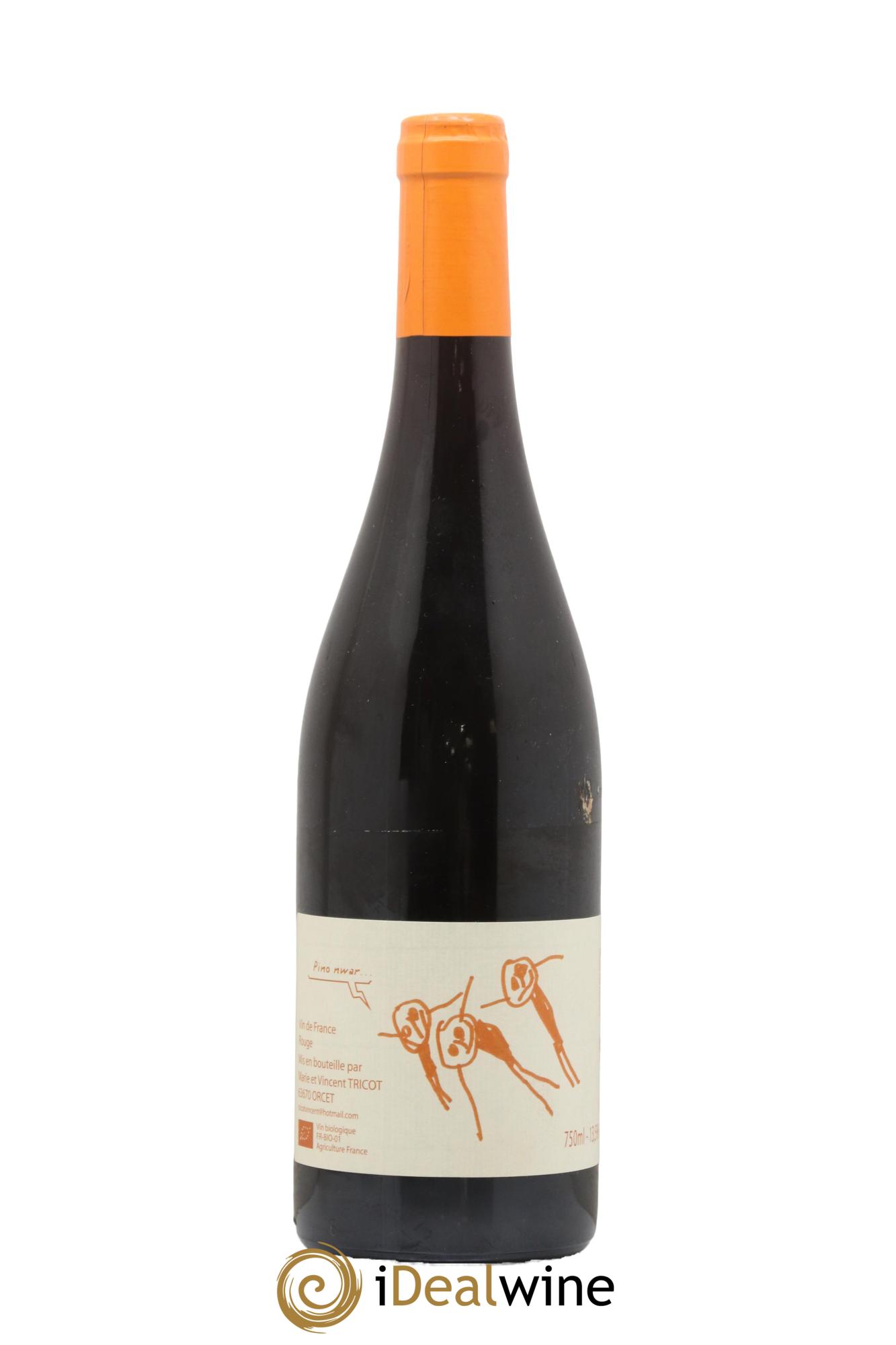 Vin de France Pino Nwar Domaine Vincent et Marie Tricot 2019 - Lot de 1 bouteille - 0