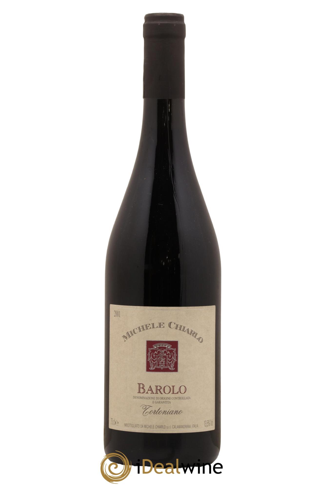 Barolo Tortoniano Michele Chiarlo 2001 - Lot de 1 bouteille - 0