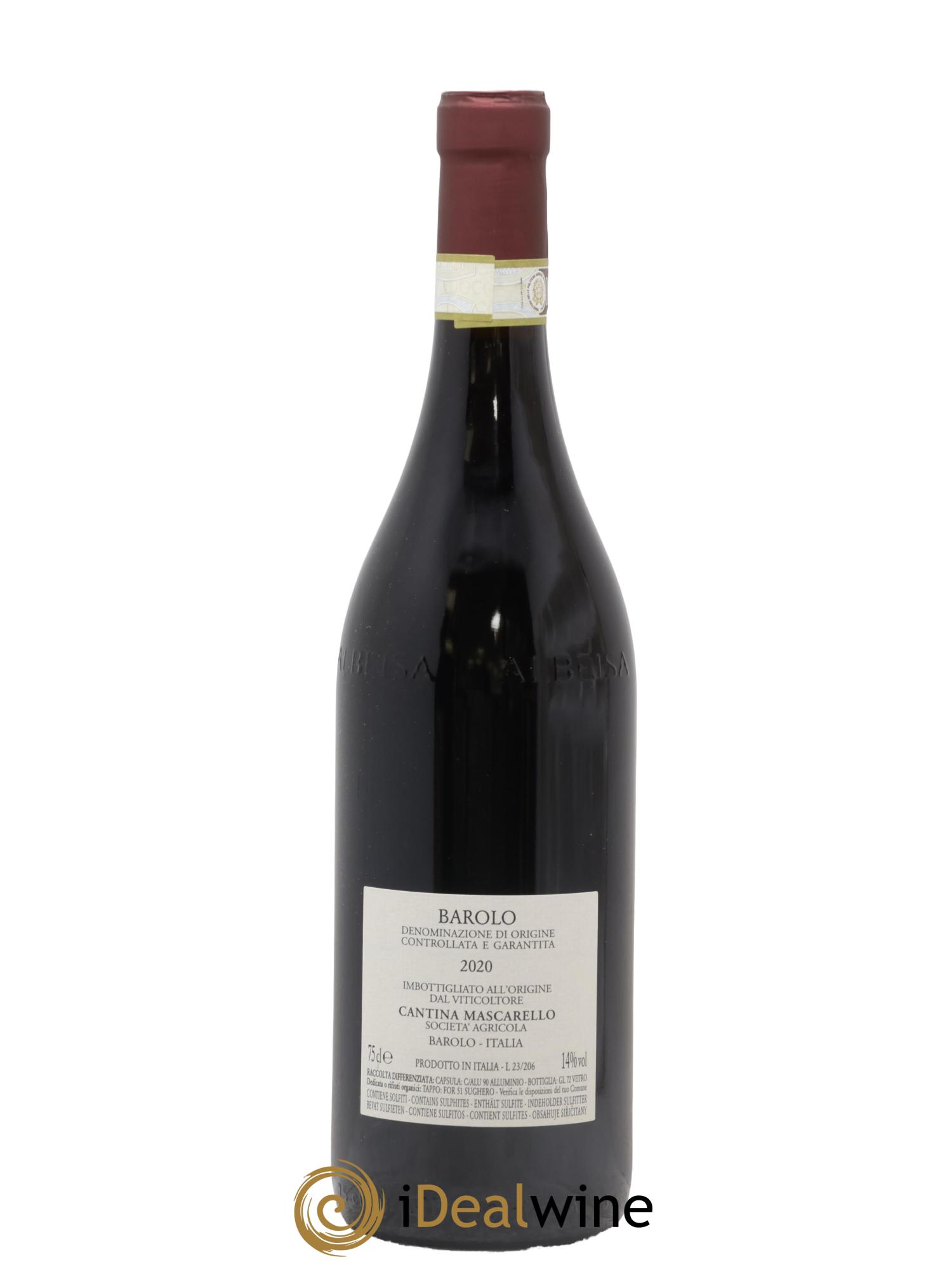 Barolo DOCG Bartolo Mascarello 2020 - Lotto di 1 bottiglia - 1