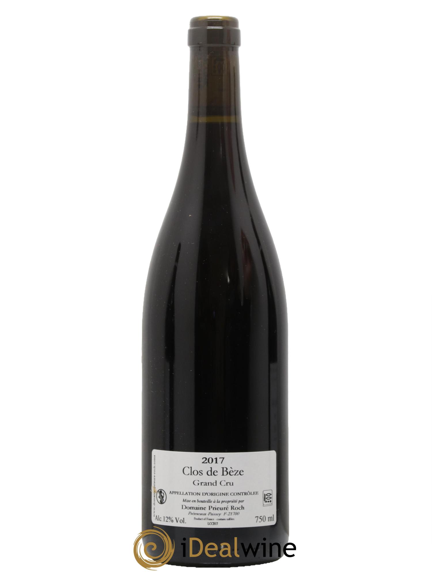 Chambertin Clos de Bèze Grand Cru Prieuré Roch 2017 - Lotto di 1 bottiglia - 1