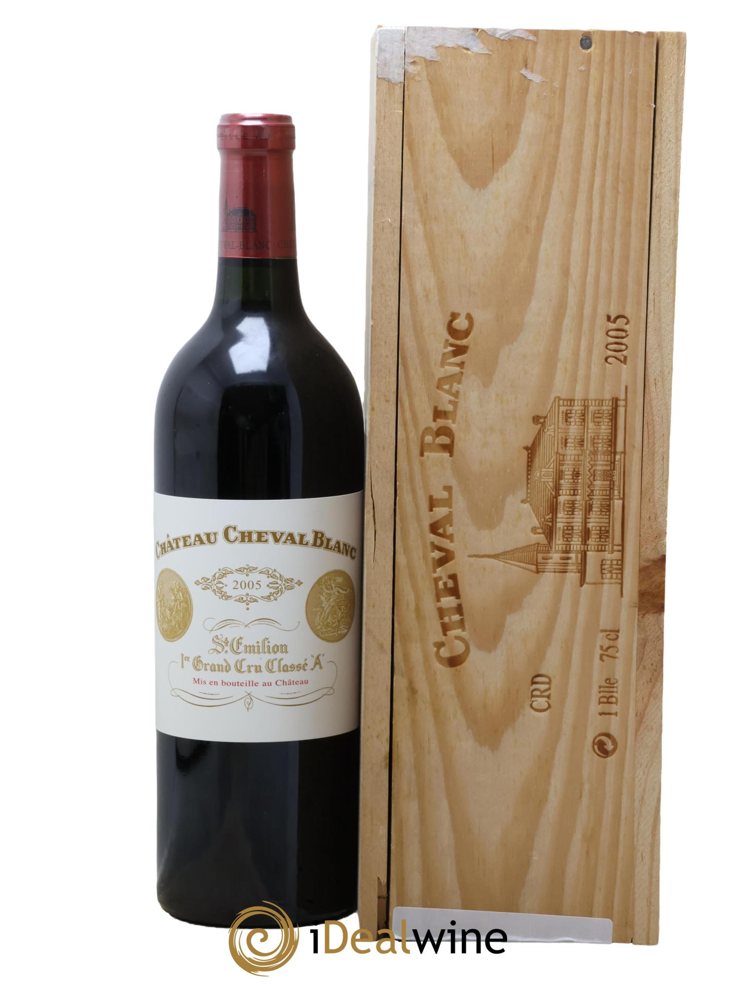 Château Cheval Blanc 1er Grand Cru Classé A 2005 - Lot of 1 bottle - 1