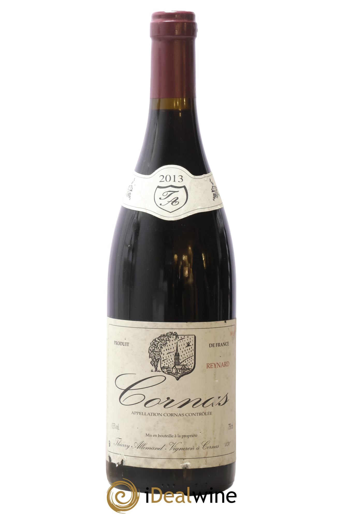 Cornas Reynard Thierry Allemand 2013 - Lot de 1 bouteille - 0