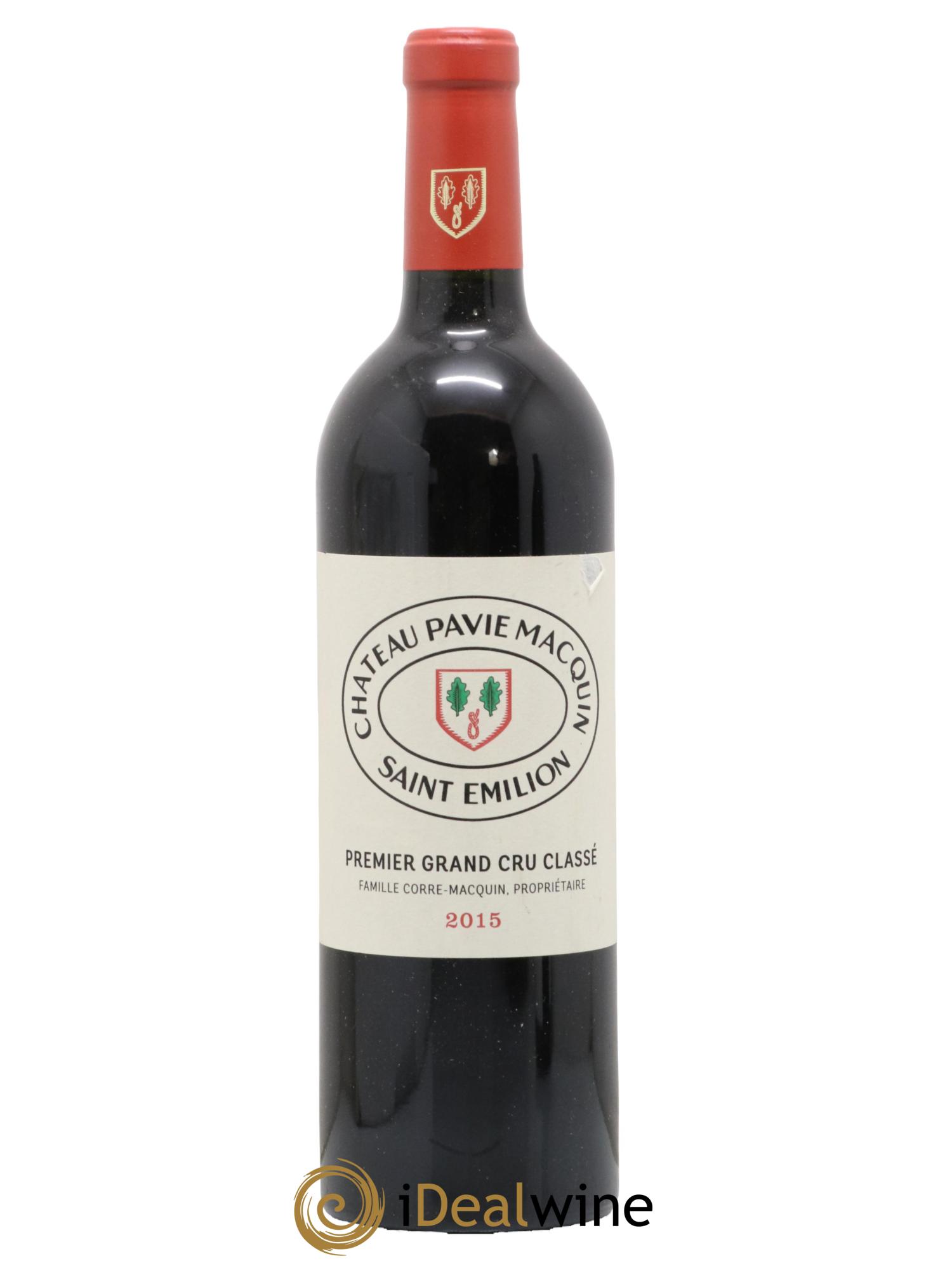 Château Pavie Macquin 1er Grand Cru Classé B 2015 - Lot de 1 bouteille - 0