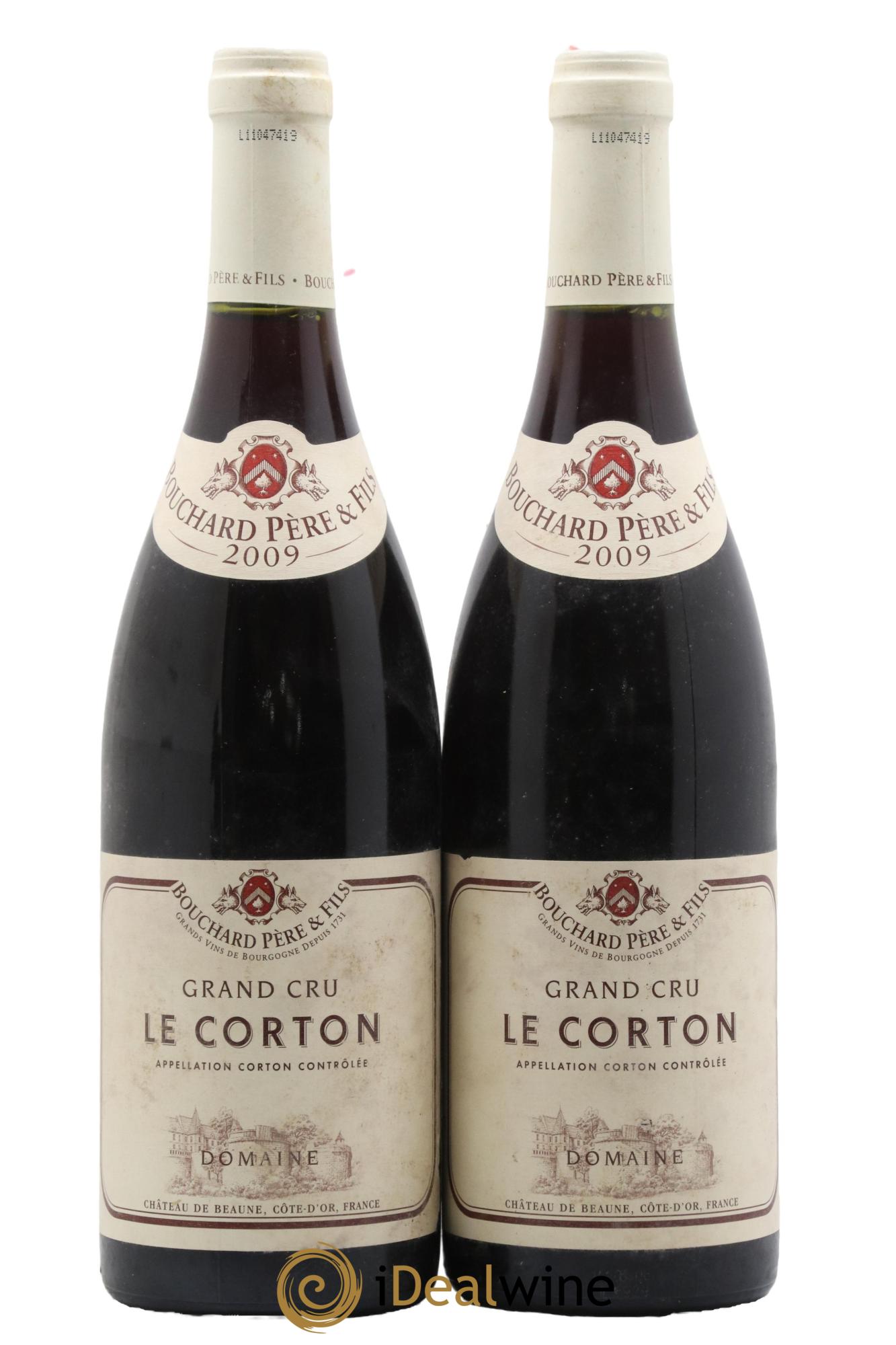 Corton Bouchard Père & Fils 2009 - Lot de 2 bouteilles - 0