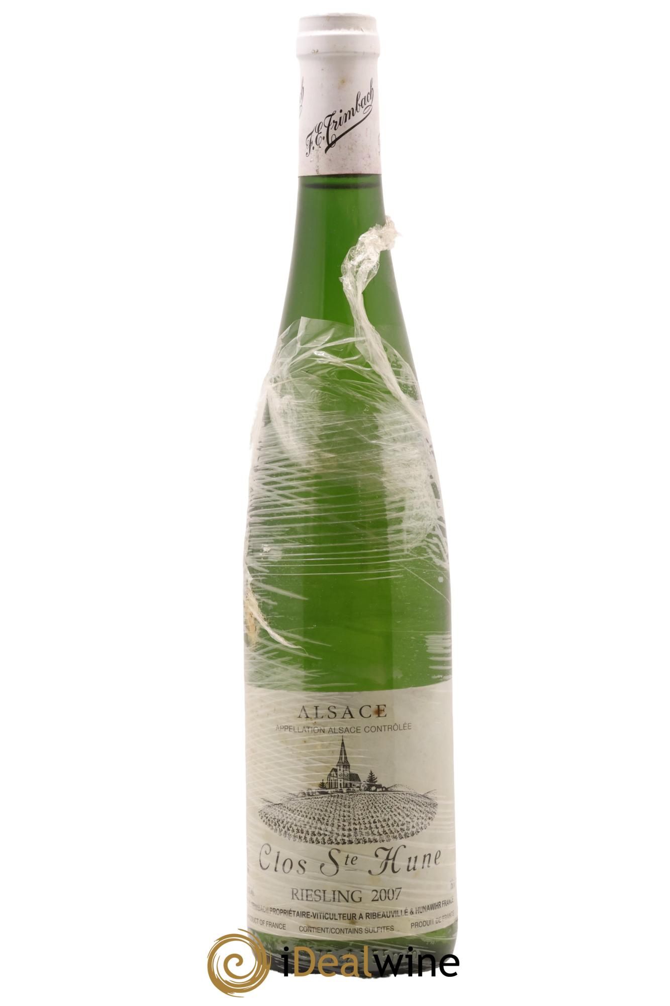 Alsace Riesling Clos Sainte-Hune Trimbach (Domaine) 2007 - Posten von 1 Flasche - 0