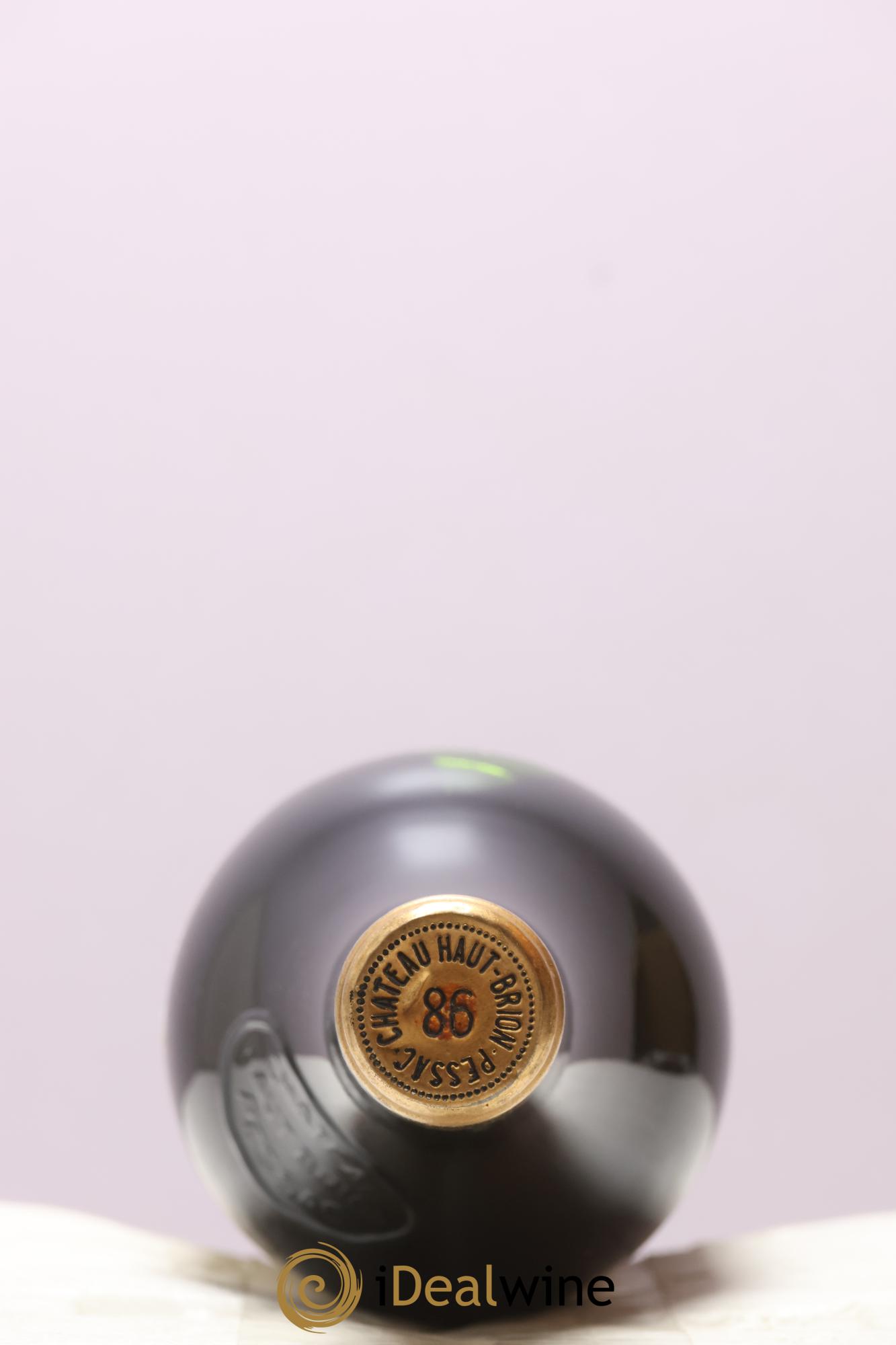 Château Haut Brion 1er Grand Cru Classé  1986 - Lot de 1 bouteille - 1