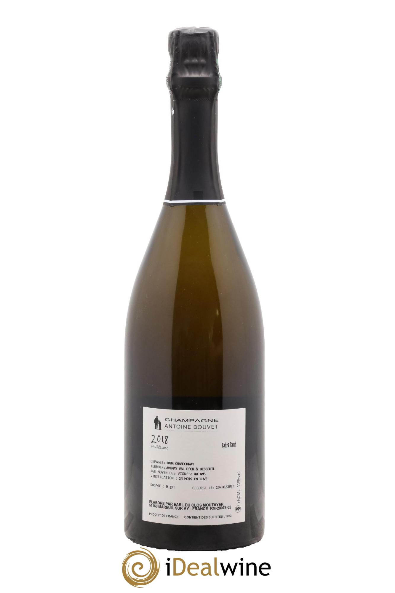 Millésimé Antoine Bouvet 2018 - Lot of 1 bottle - 1