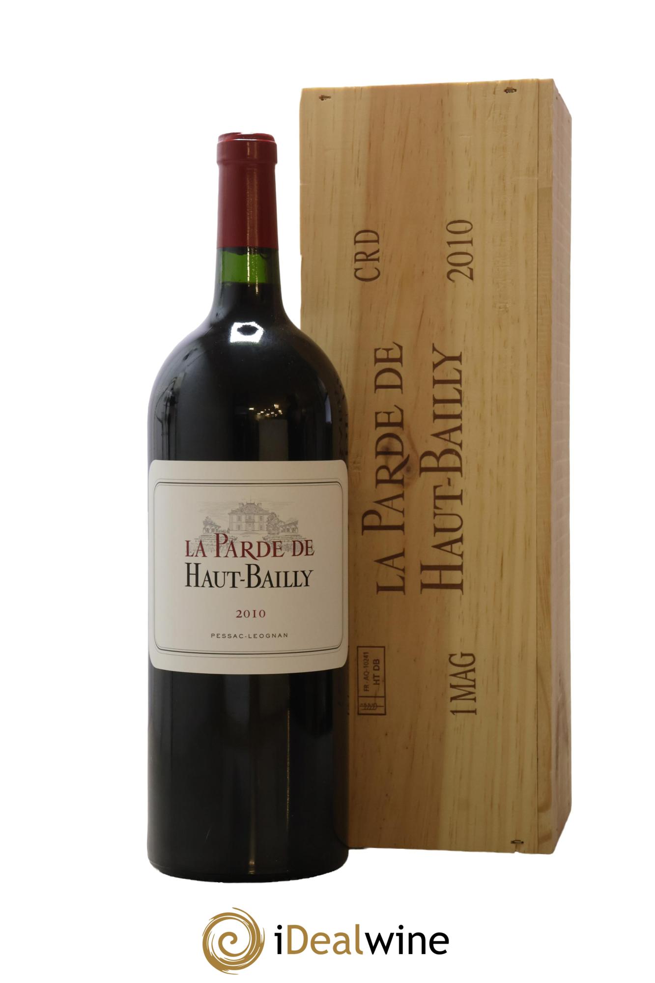 Haut Bailly II (Anciennement La Parde de Haut-Bailly) Second Vin 2010 - Lot de 1 magnum - 1