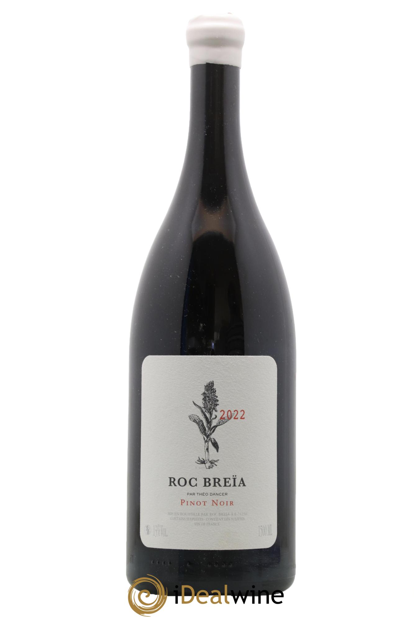 Vin de France Pinot Noir Roc Breïa (Théo Dancer) 2022 - Lot de 1 magnum - 0