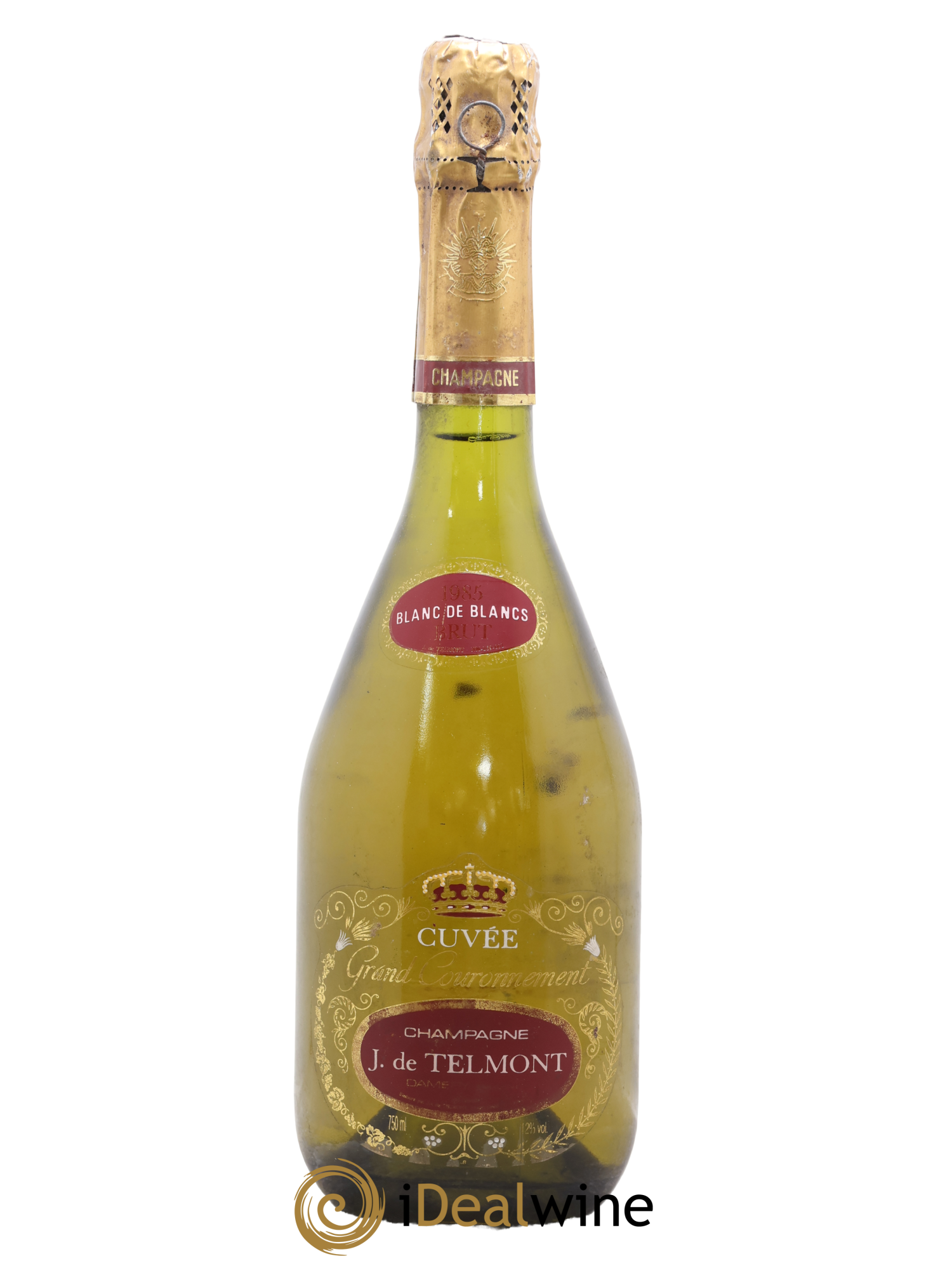 Blanc de Blancs Brut J. de Telmont Cuvée Grand Couronnement 1985 - Lotto di 1 bottiglia - 0