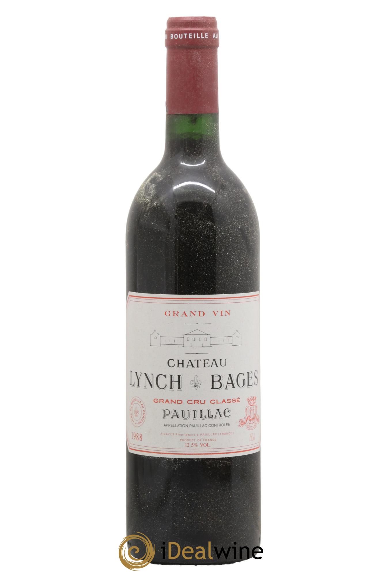Château Lynch Bages 5ème Grand Cru Classé 1988 - Posten von 1 Flasche - 0