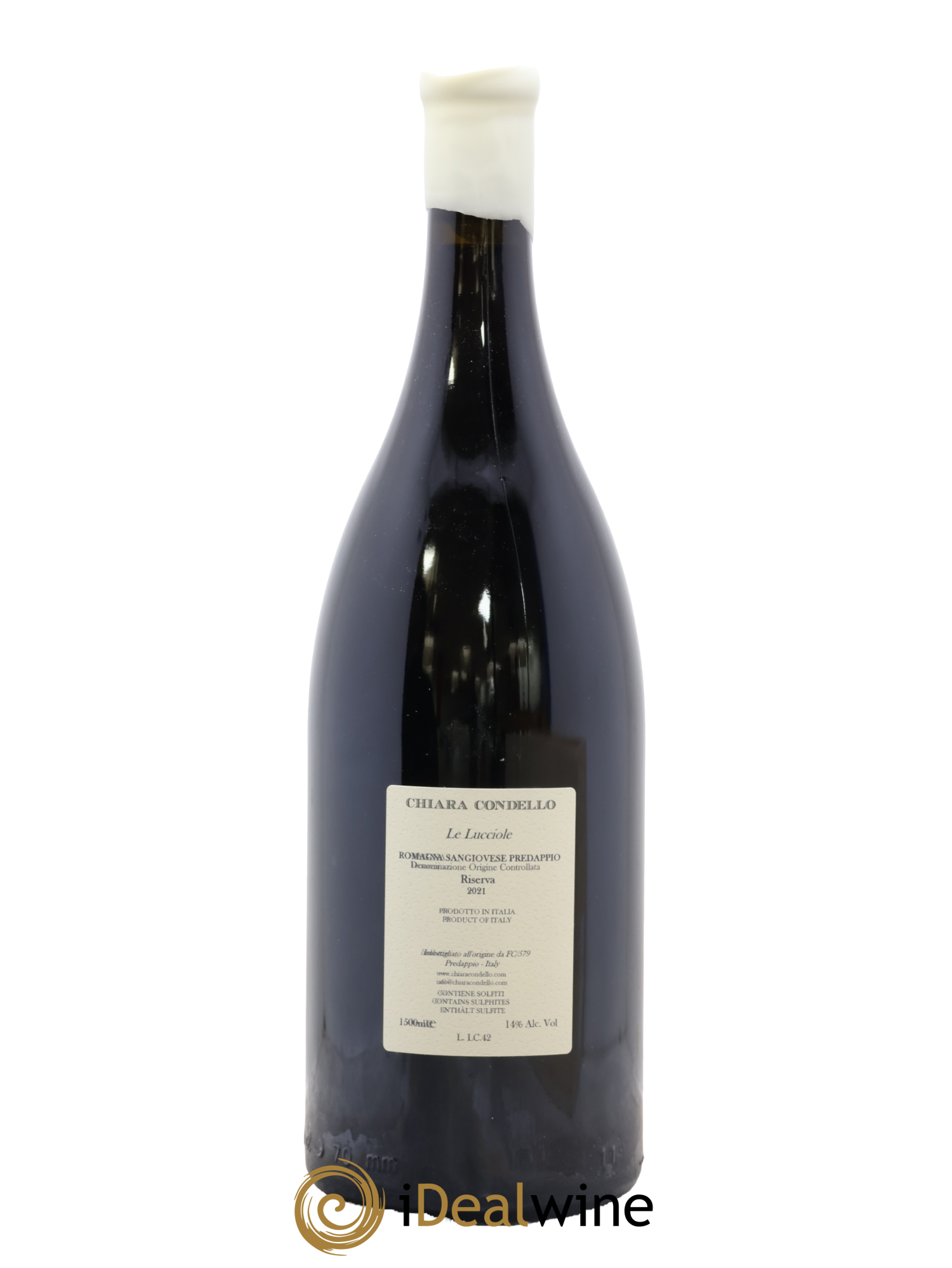 Sangiovese Di Romagna Predappio DOC Chiara Condello Le Lucciole Riserva 2021 - Lot of 1 magnum - 2