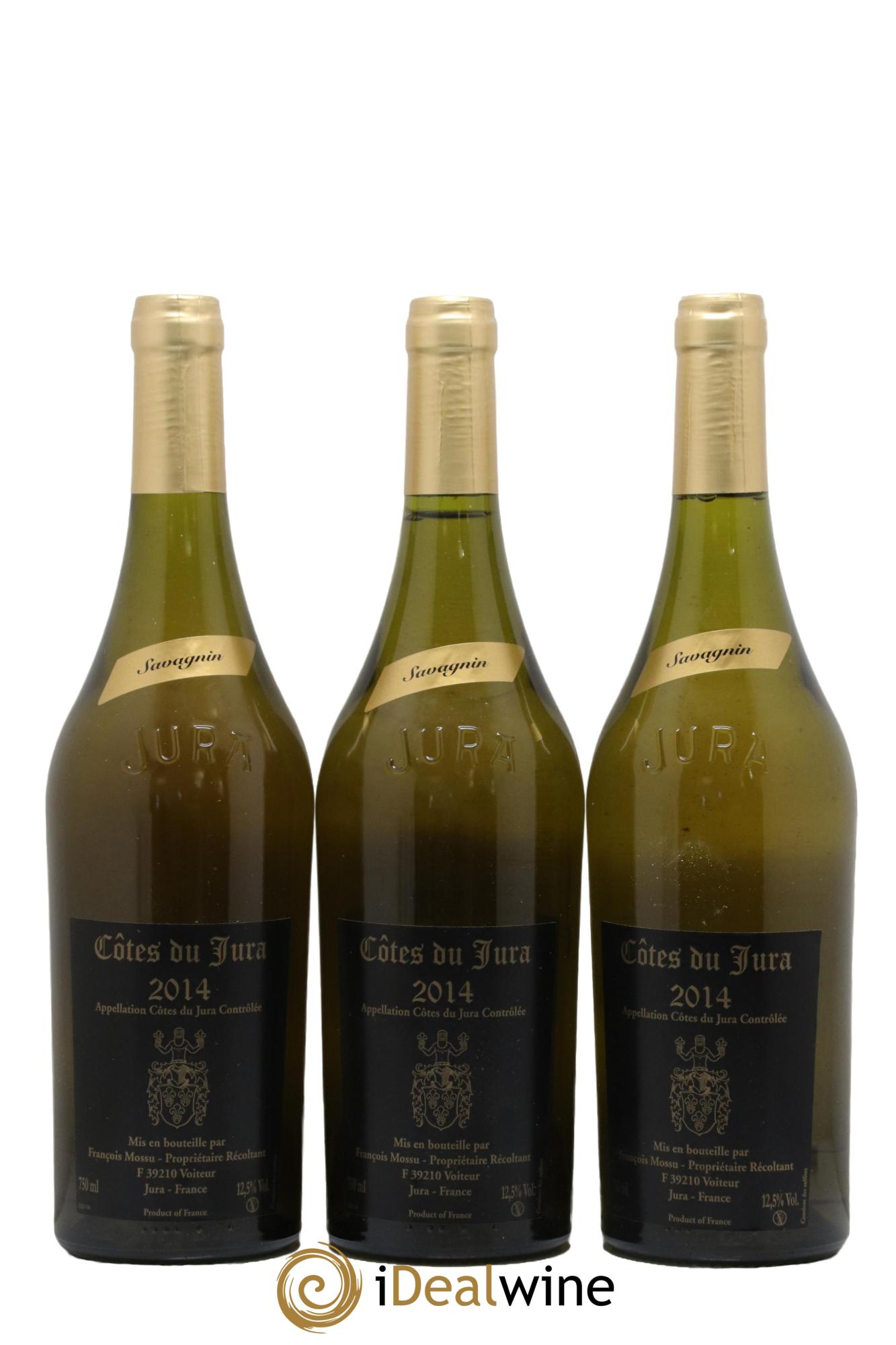 Côtes du Jura Savagnin Mossu 2014 - Posten von 3 Flaschen - 0