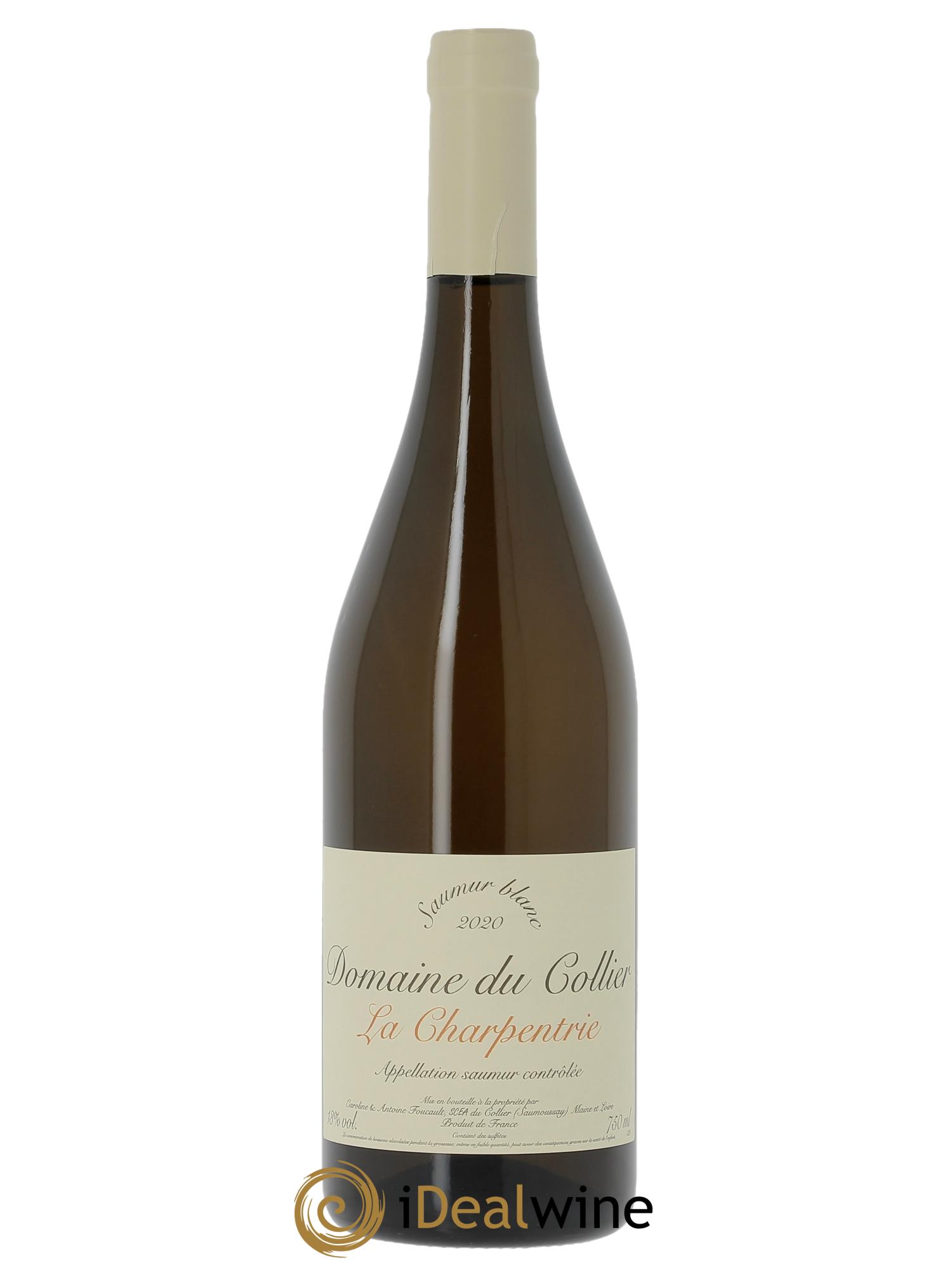 Saumur La Charpentrie Domaine du Collier 2020 - Lot de 1 bouteille - 0