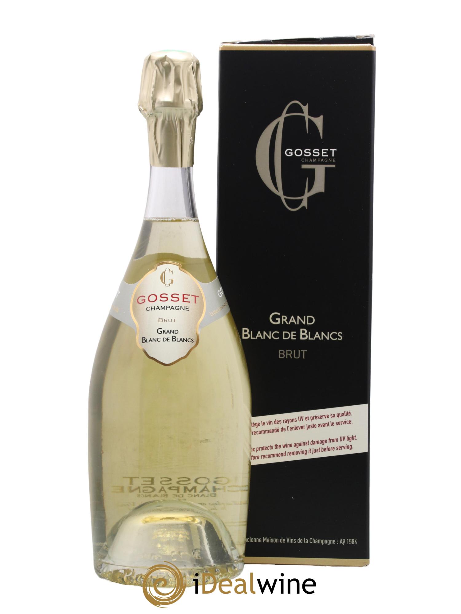 Grand Blanc de Blancs Gosset - Lot de 1 bouteille - 0