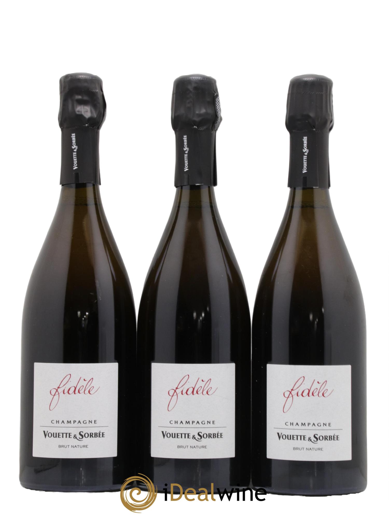 Fidèle Blanc de Noirs Vouette et Sorbée - Lot de 3 bouteilles - 0