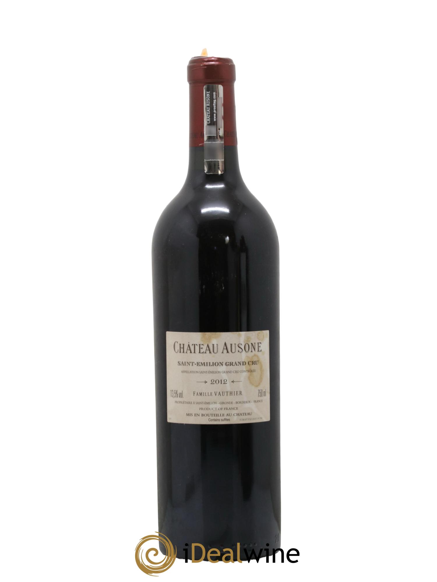 Château Ausone 1er Grand Cru Classé A 2012 - Lot de 1 bouteille - 1