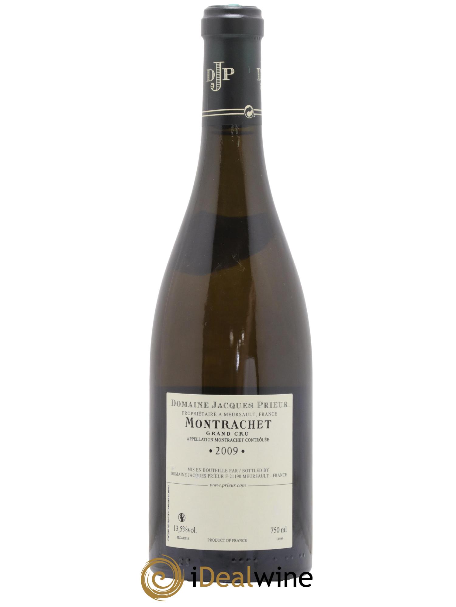 Montrachet Grand Cru Jacques Prieur (Domaine) 2009 - Lot de 1 bouteille - 1