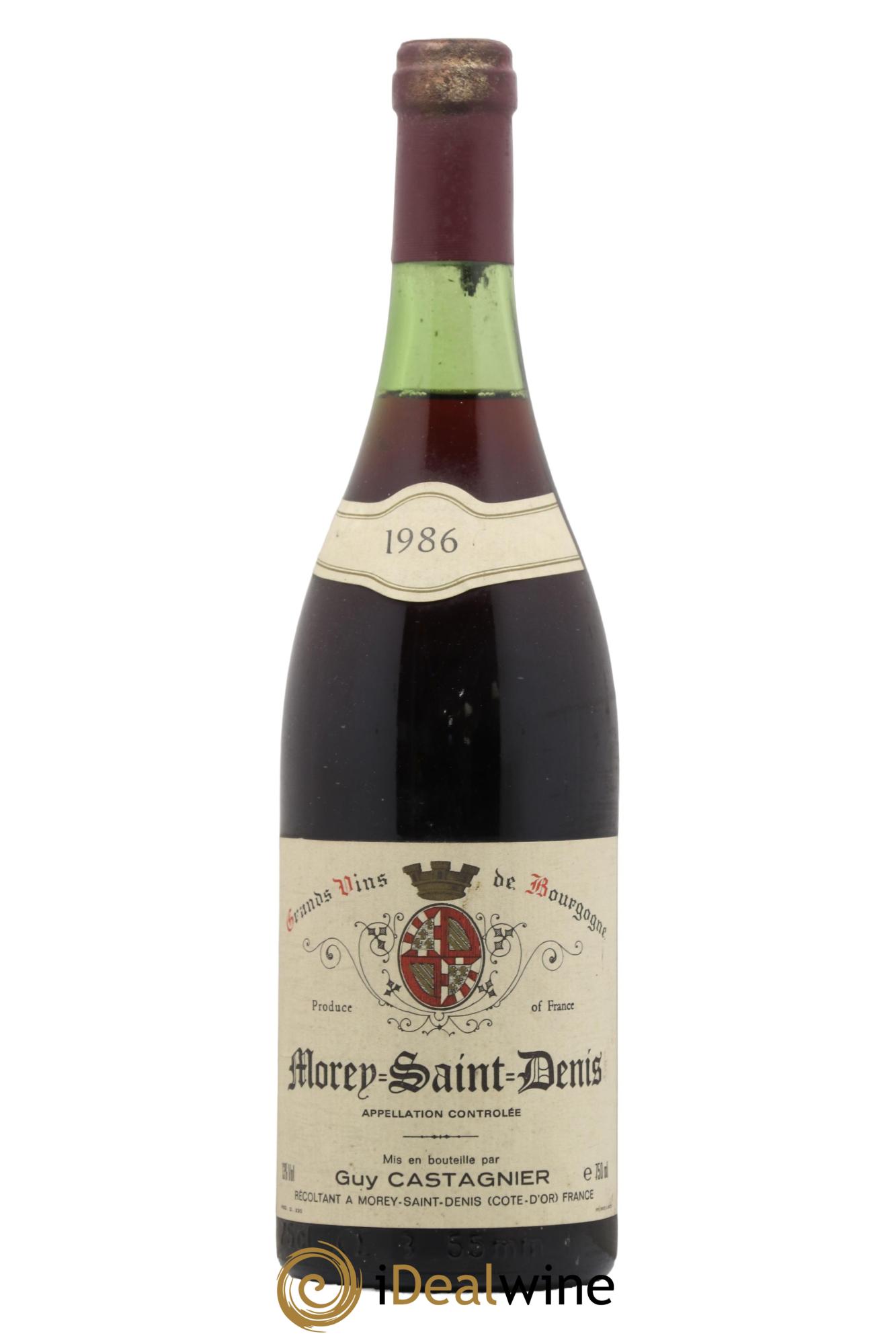 Morey-Saint-Denis Guy Castagnier 1986 - Lot de 1 bouteille - 0