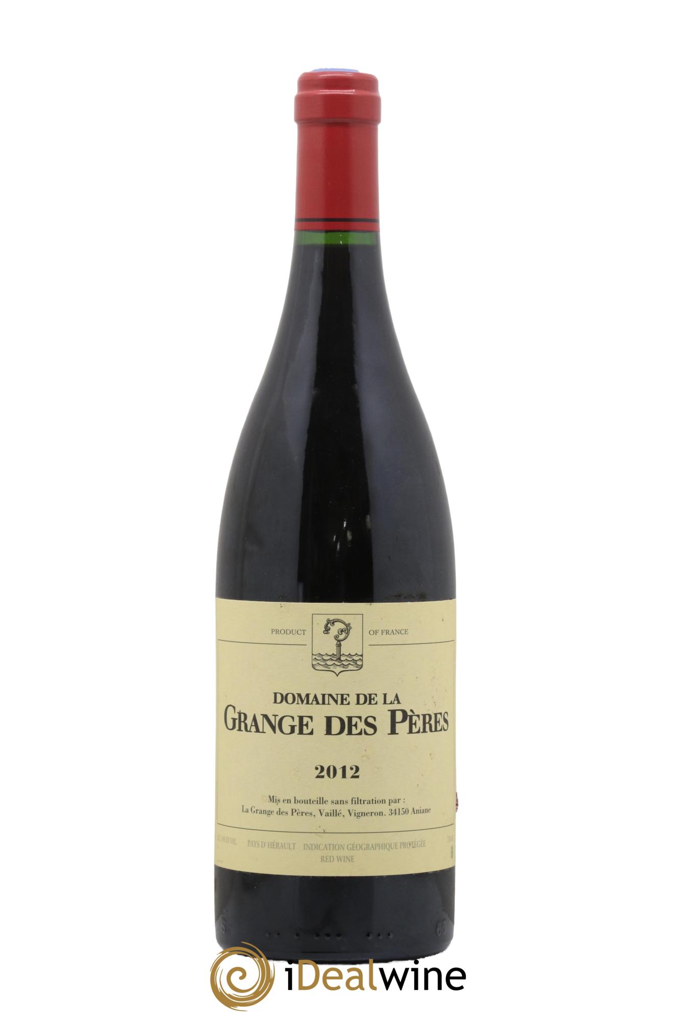 Pays d'Hérault Grange des Pères Laurent Vaillé 2012 - Lot de 1 bouteille - 0