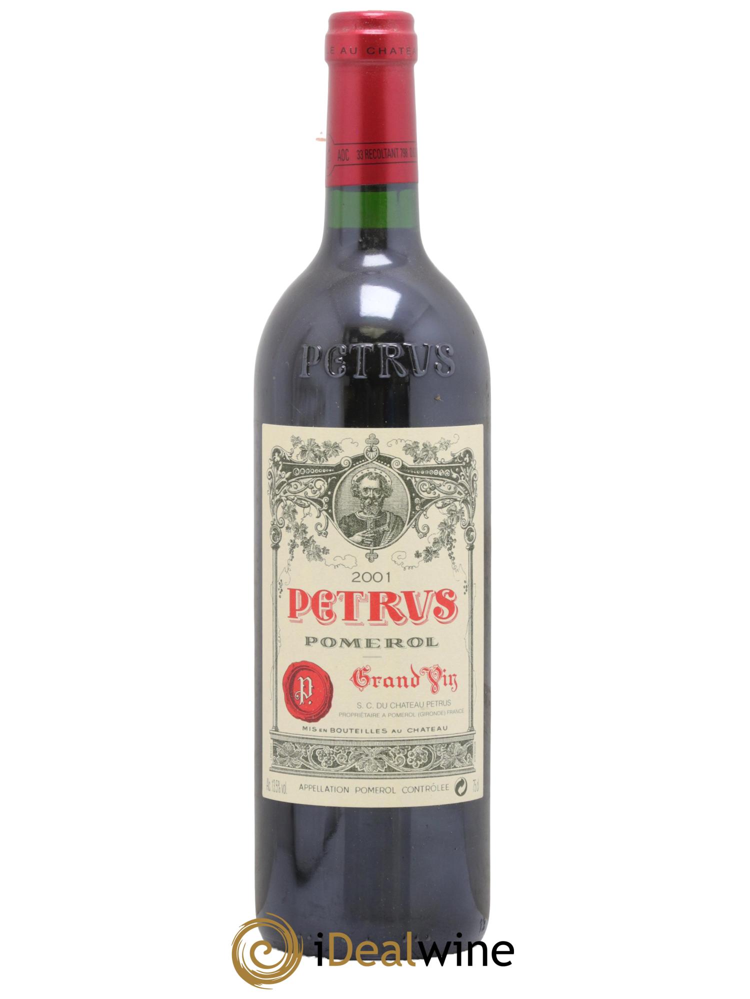 Petrus 2001 - Lot de 1 bouteille - 0