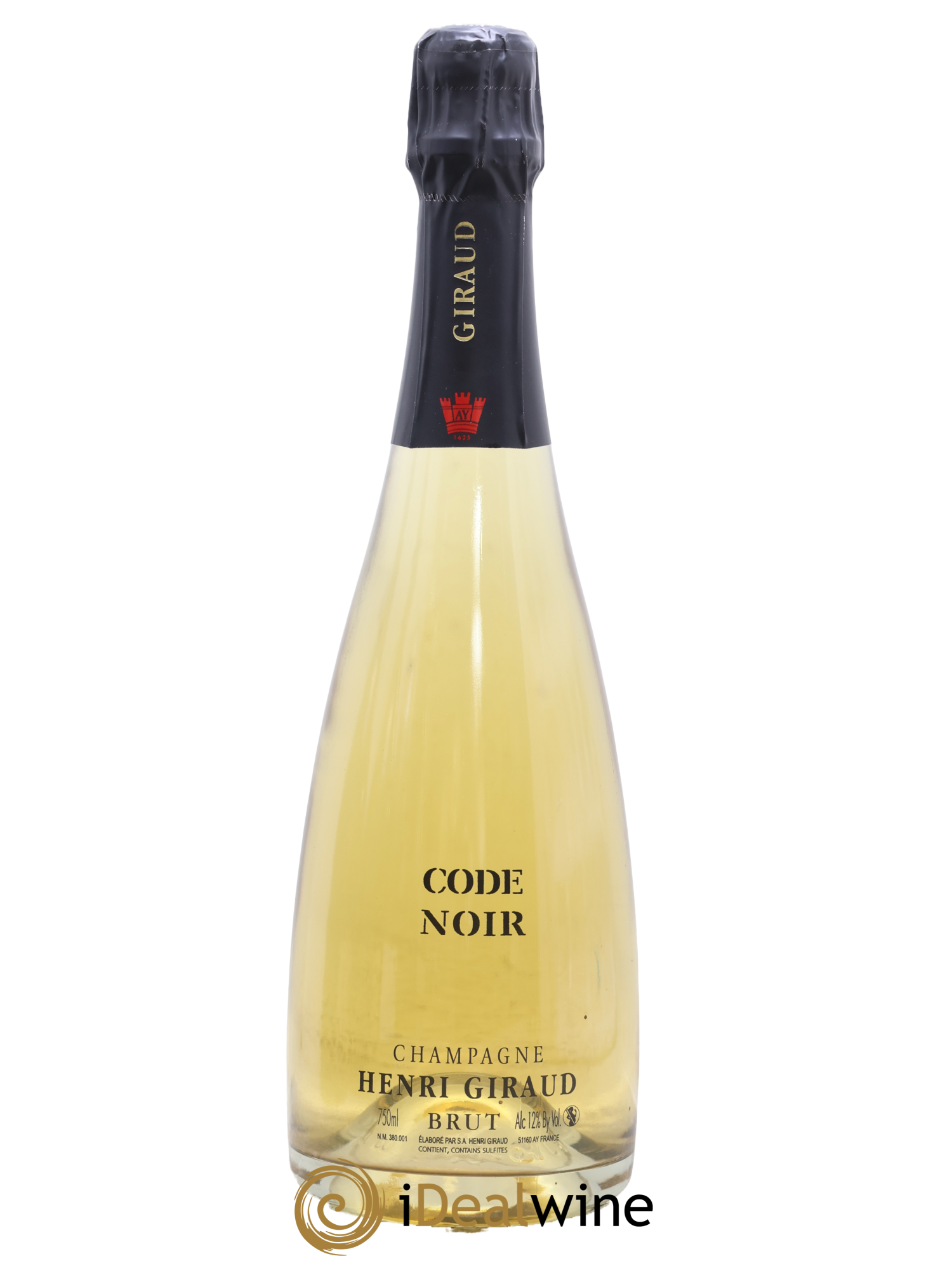 Brut Code Noir Henri Giraud - Lotto di 1 bottiglia - 0