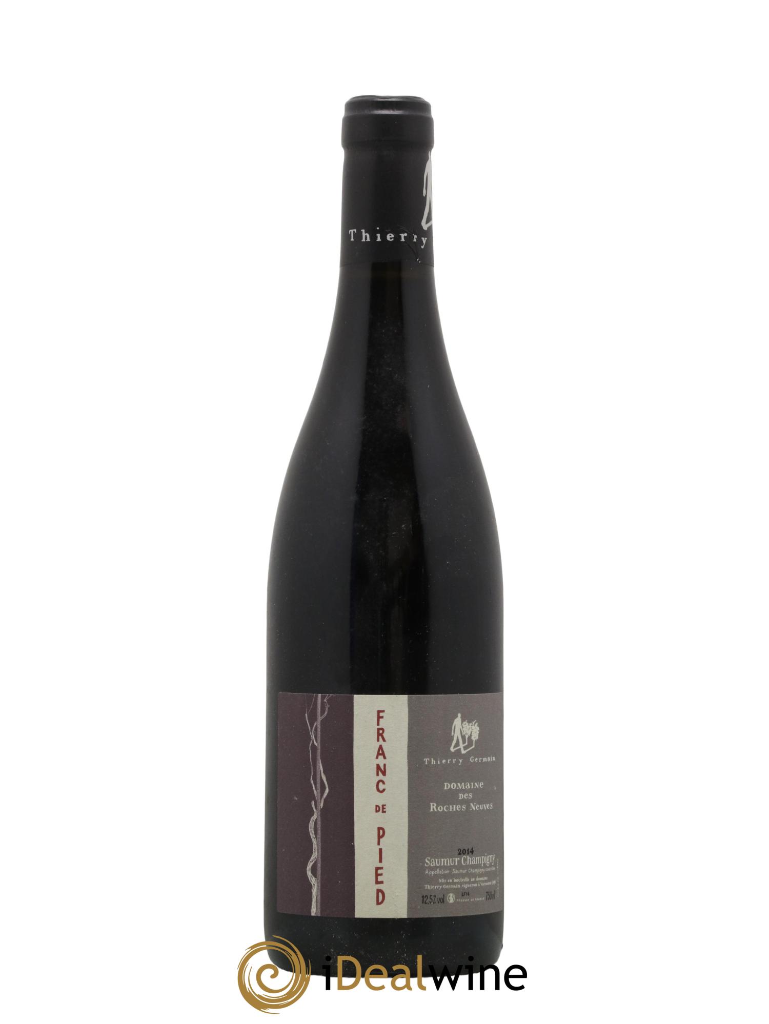 Saumur-Champigny Franc de pied Domaine des Roches Neuves - Thierry Germain 2014 - Lot de 1 bouteille - 0