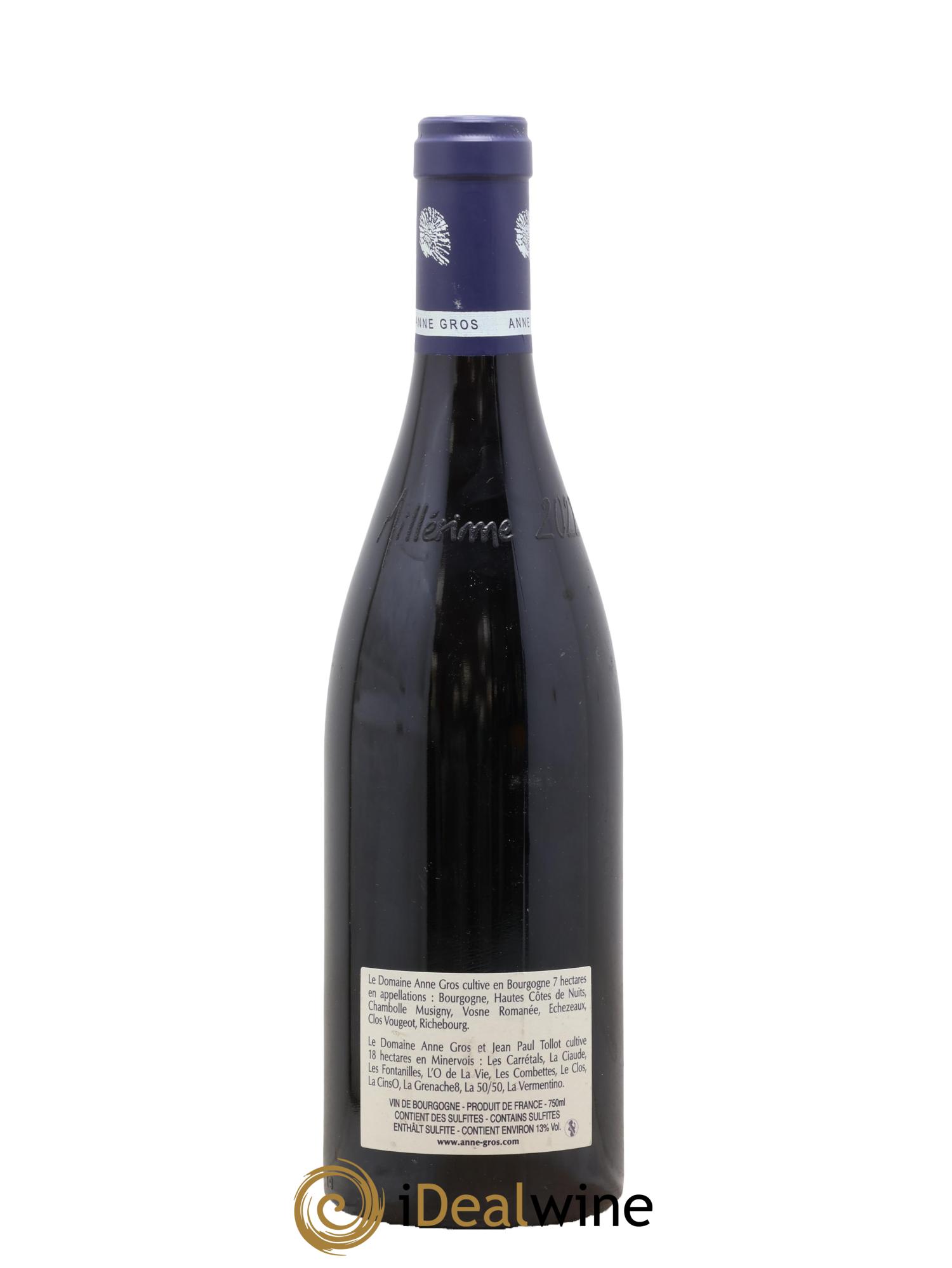 Clos de Vougeot Grand Cru Le Grand Maupertui Anne Gros 2022 - Lot of 1 bottle - 1