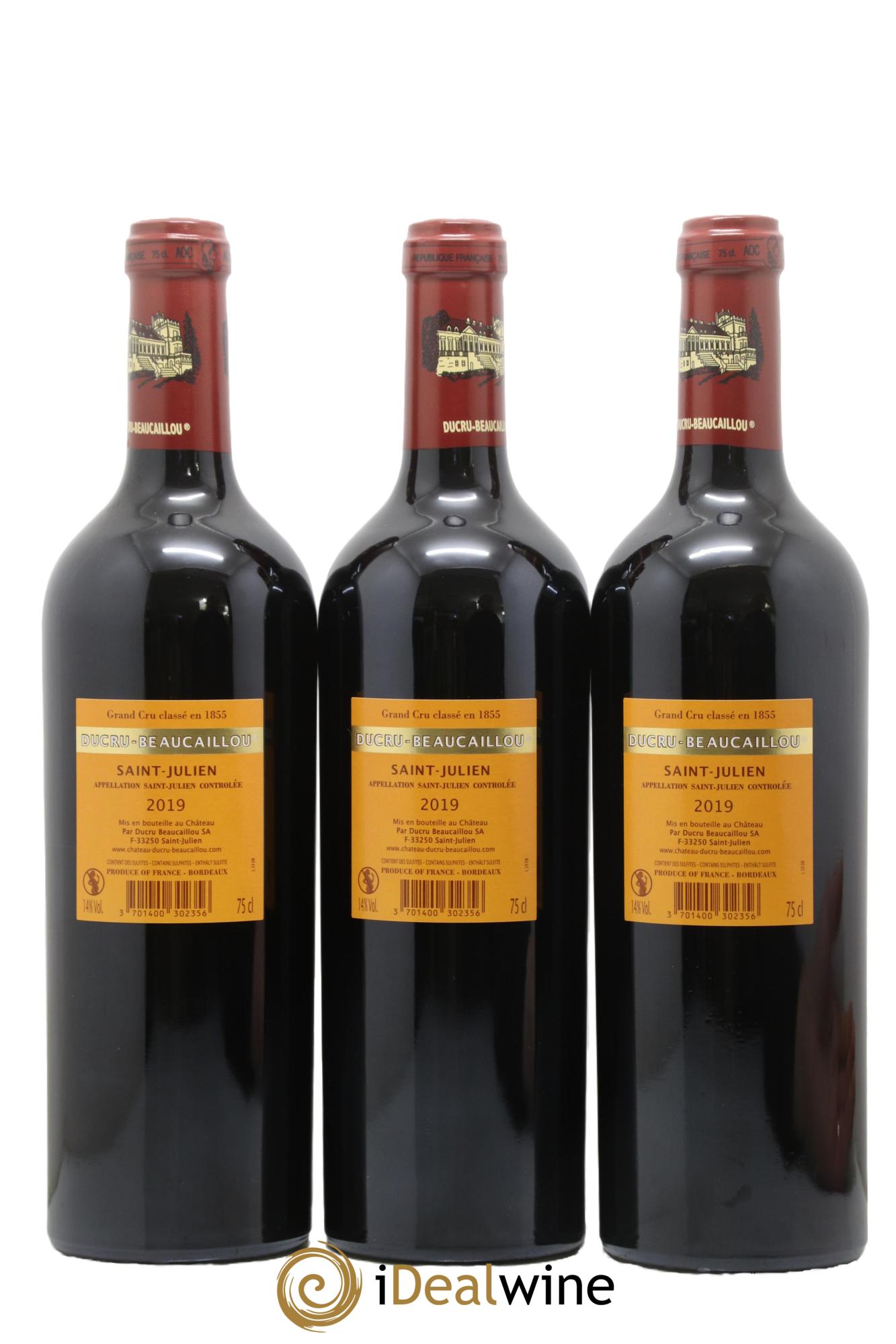 Château Ducru Beaucaillou 2ème Grand Cru Classé  2019 - Lotto di 6 bottiglie - 4