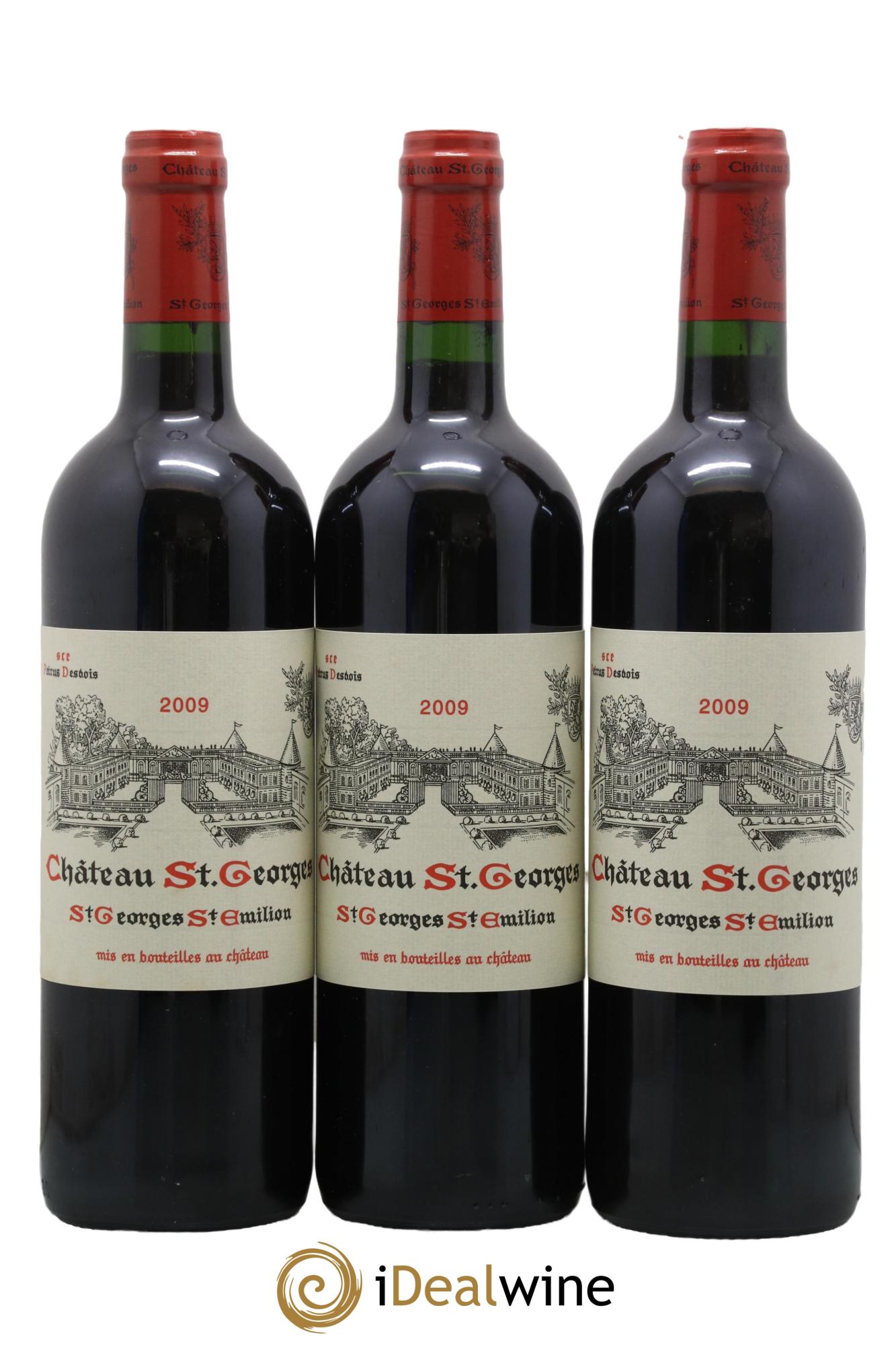 Château Saint-Georges 2009 - Lot de 3 bouteilles - 0