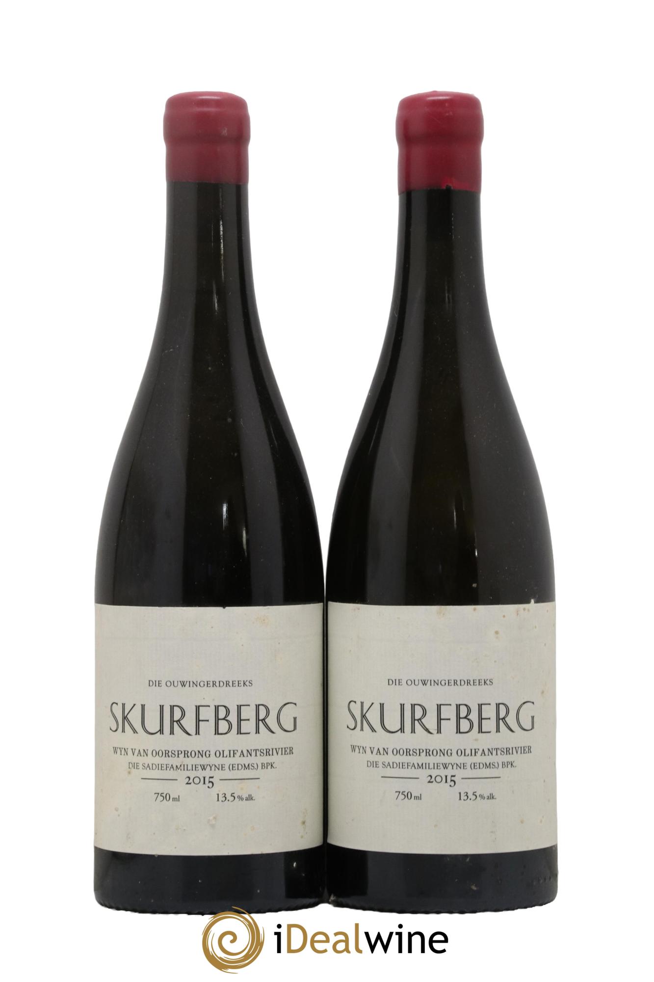 Olifants River The Sadie Family WO Skurfberg 2015 - Posten von 2 Flaschen - 0